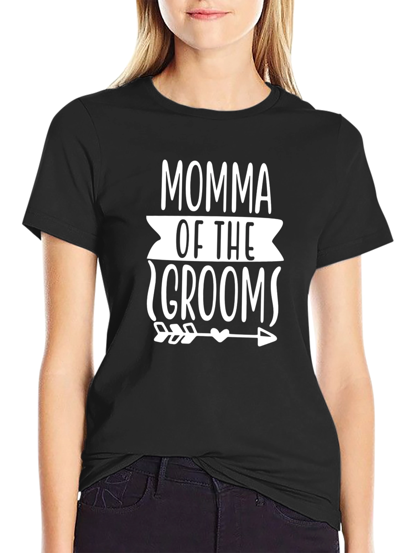 Momma of the Grooms T-Shirt - Wedding Day Apparel