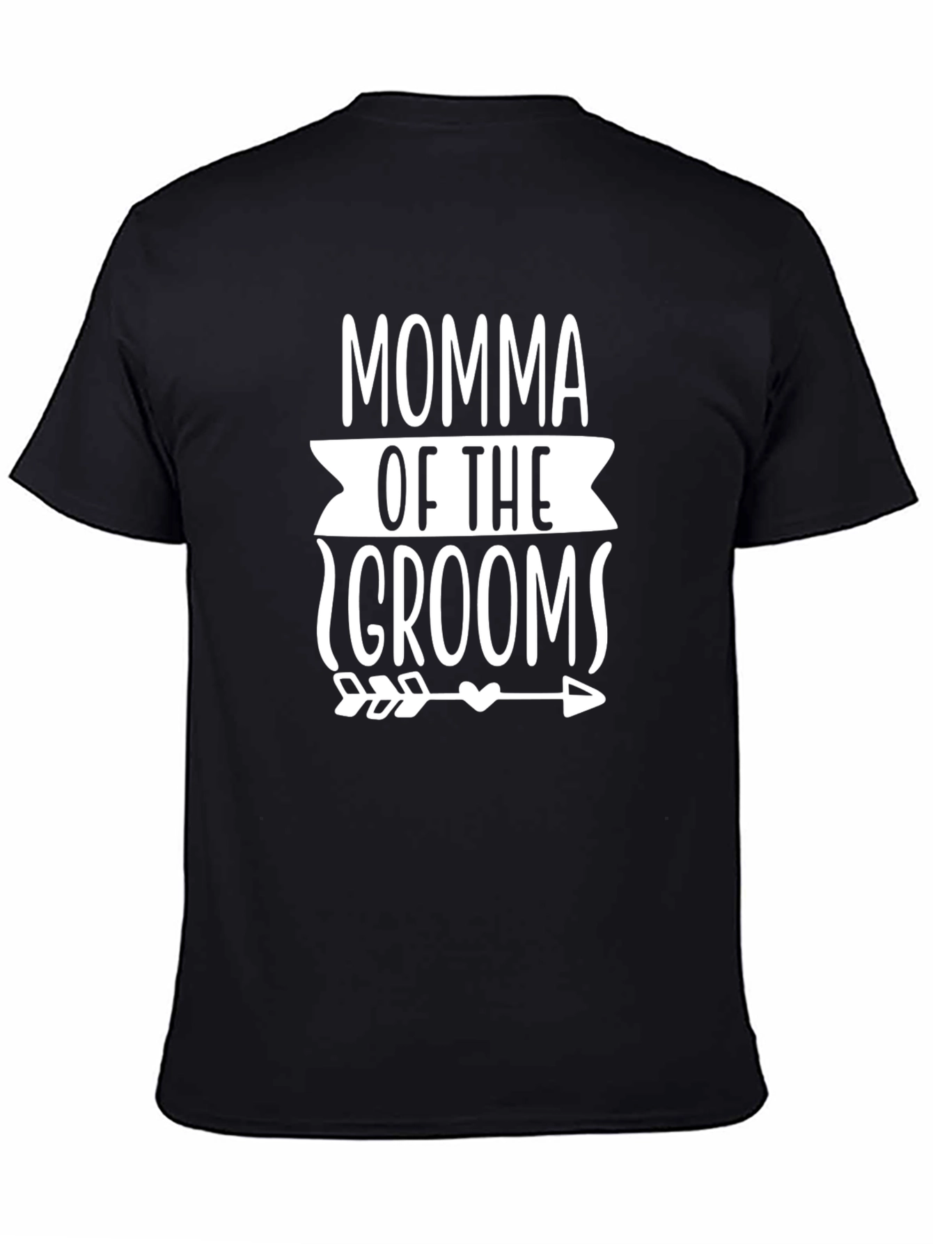 Momma of the Grooms T-Shirt - Wedding Day Apparel