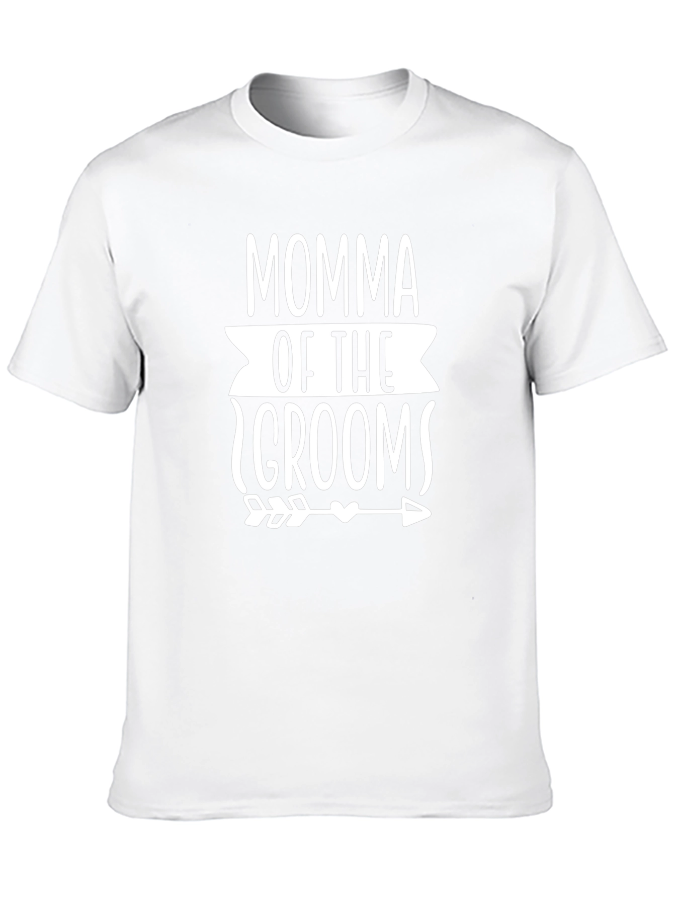 Momma of the Grooms T-Shirt - Wedding Day Apparel