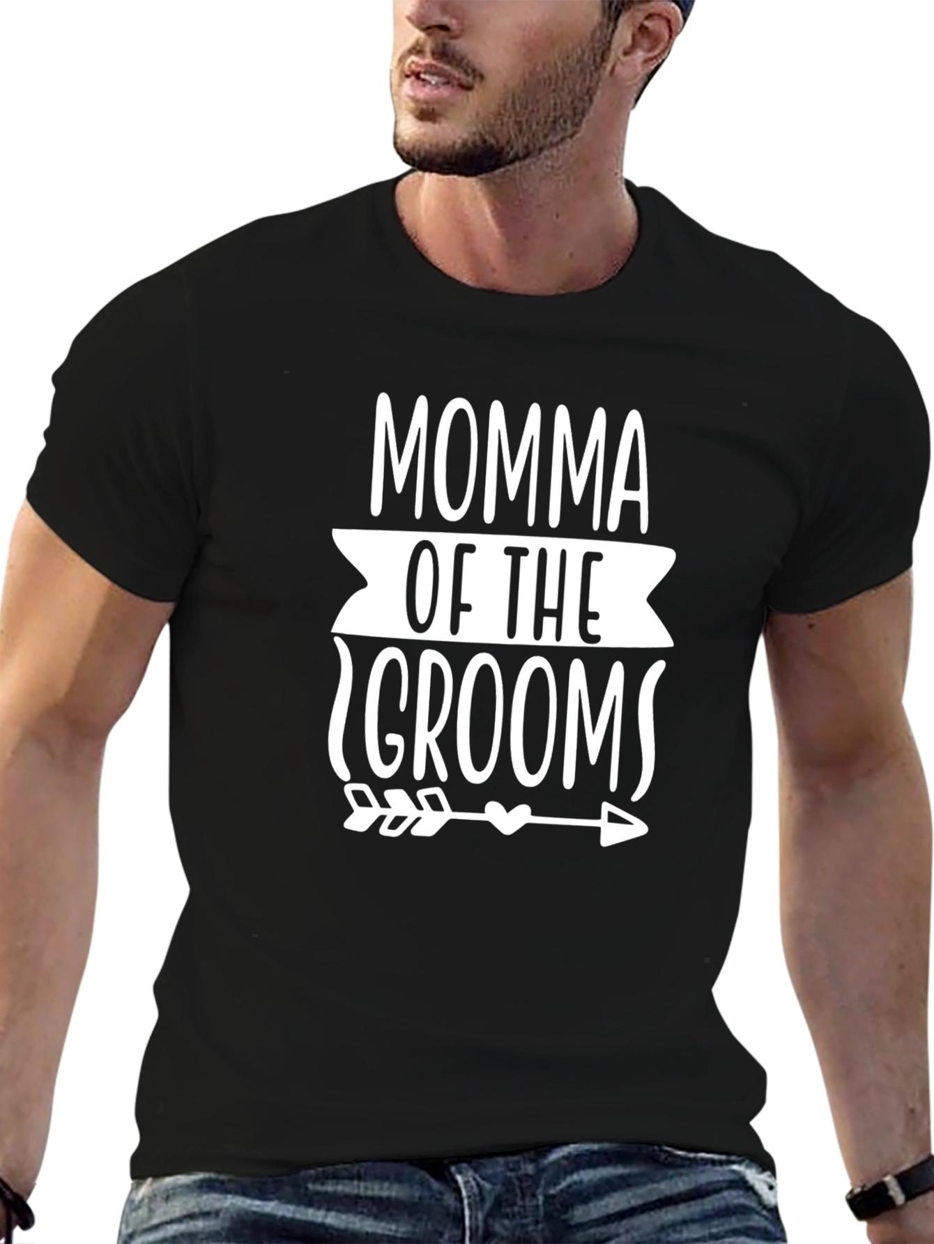 Momma of the Grooms T-Shirt - Wedding Day Apparel