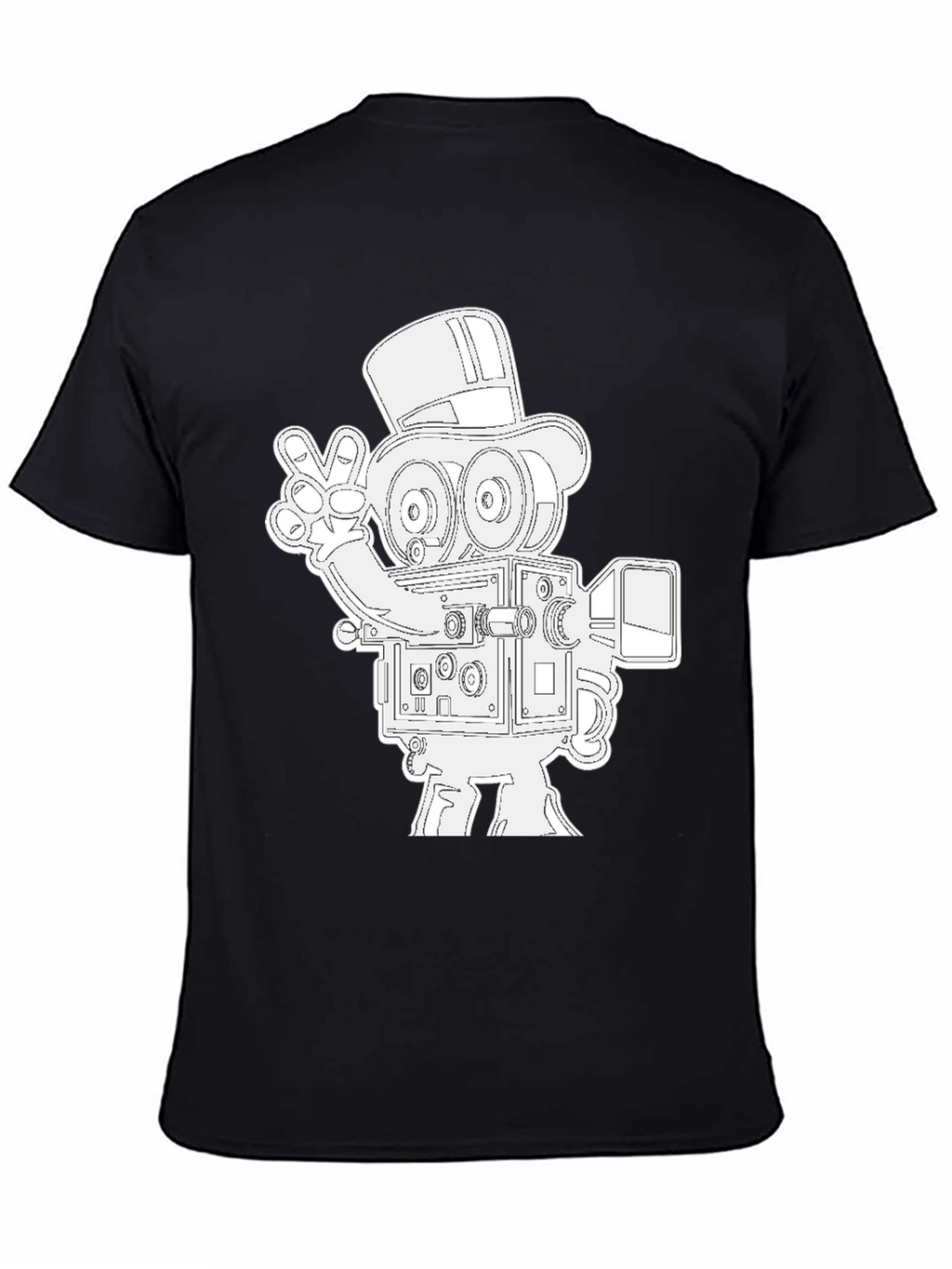 Retro Camera T-Shirt - Peace Out Film Lovers!