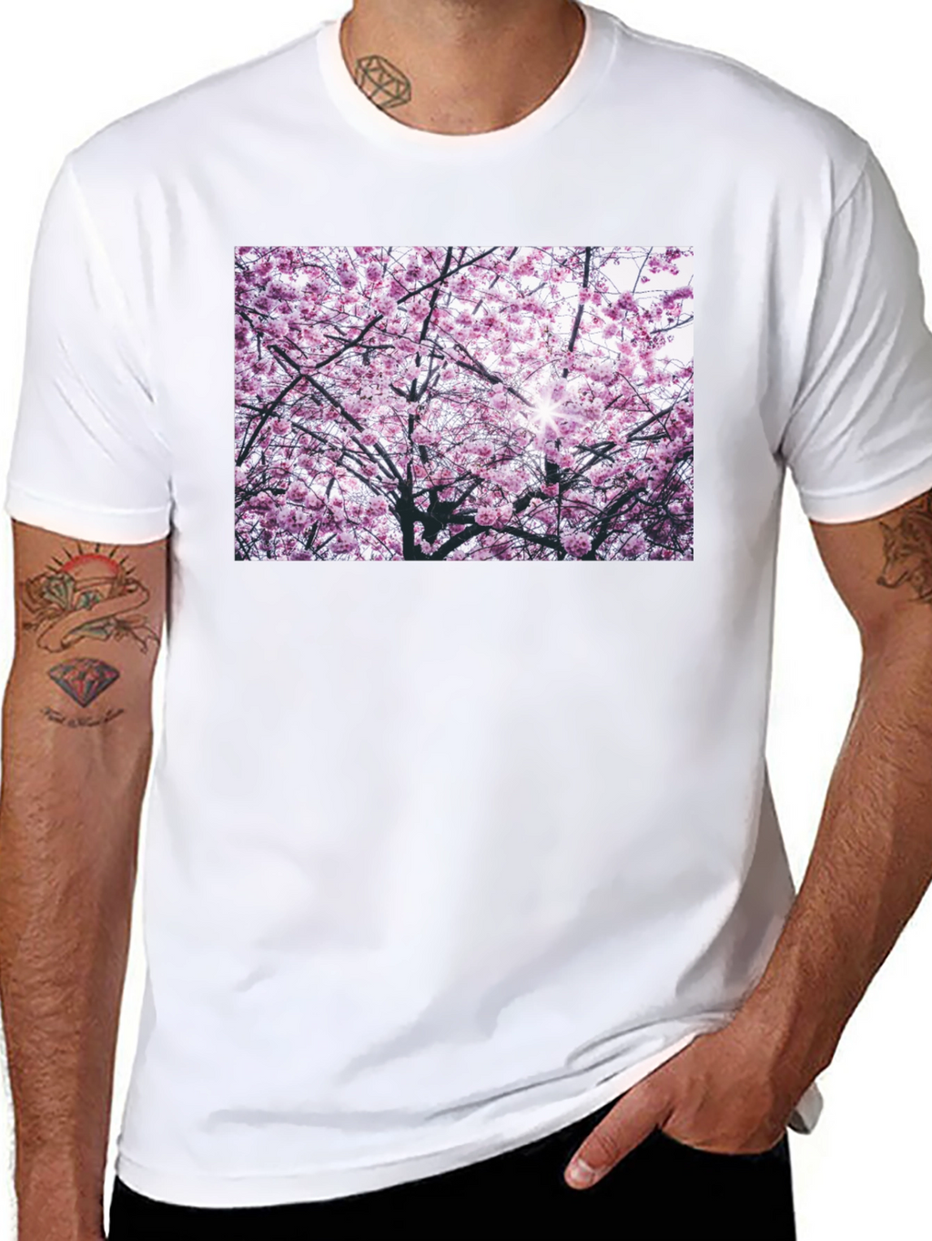 Blossom Tree Graphic T-Shirt - Nature Inspired Tee