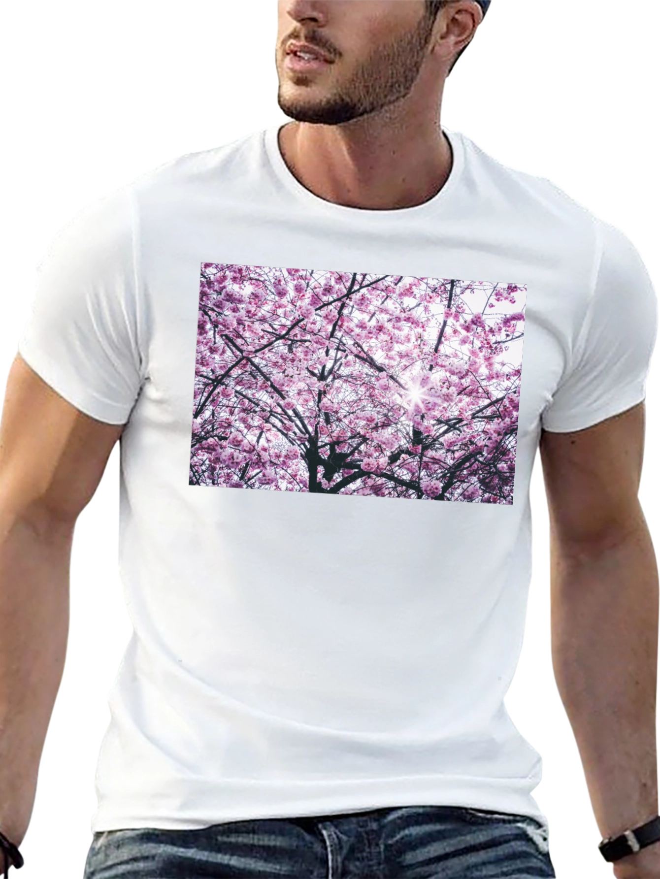 Blossom Tree Graphic T-Shirt - Nature Inspired Tee