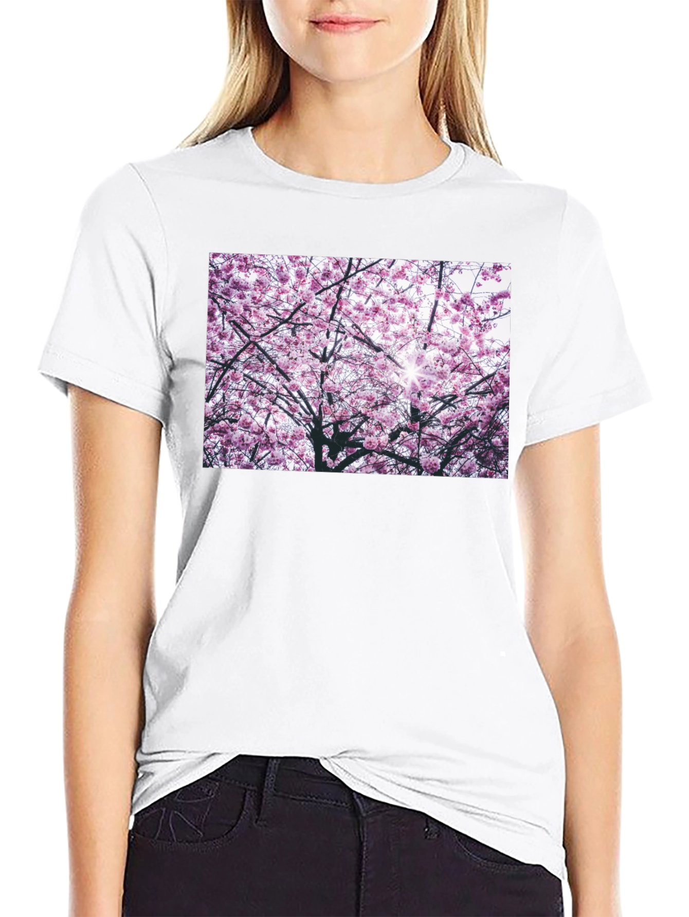 Blossom Tree Graphic T-Shirt - Nature Inspired Tee