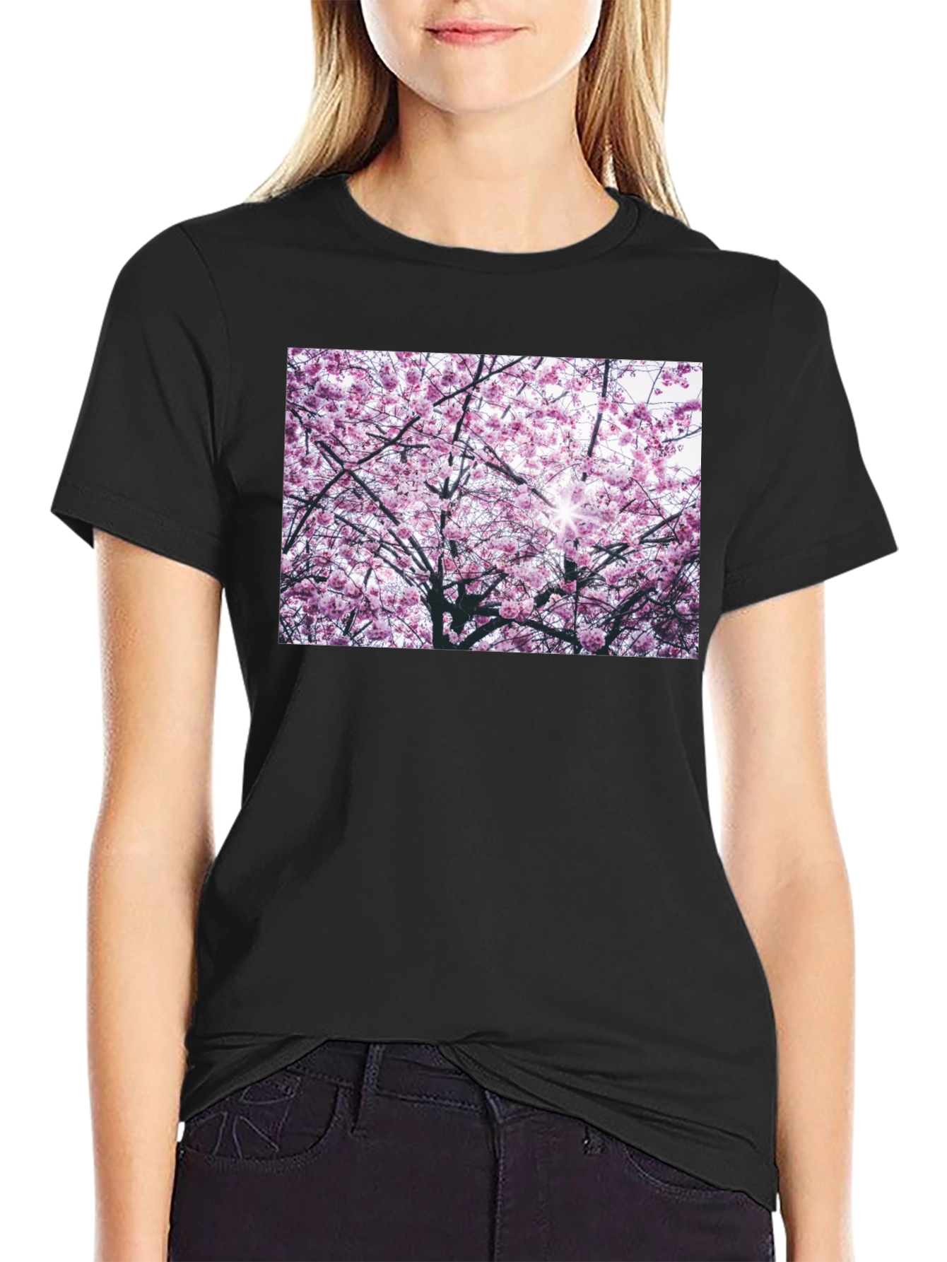 Blossom Tree Graphic T-Shirt - Nature Inspired Tee