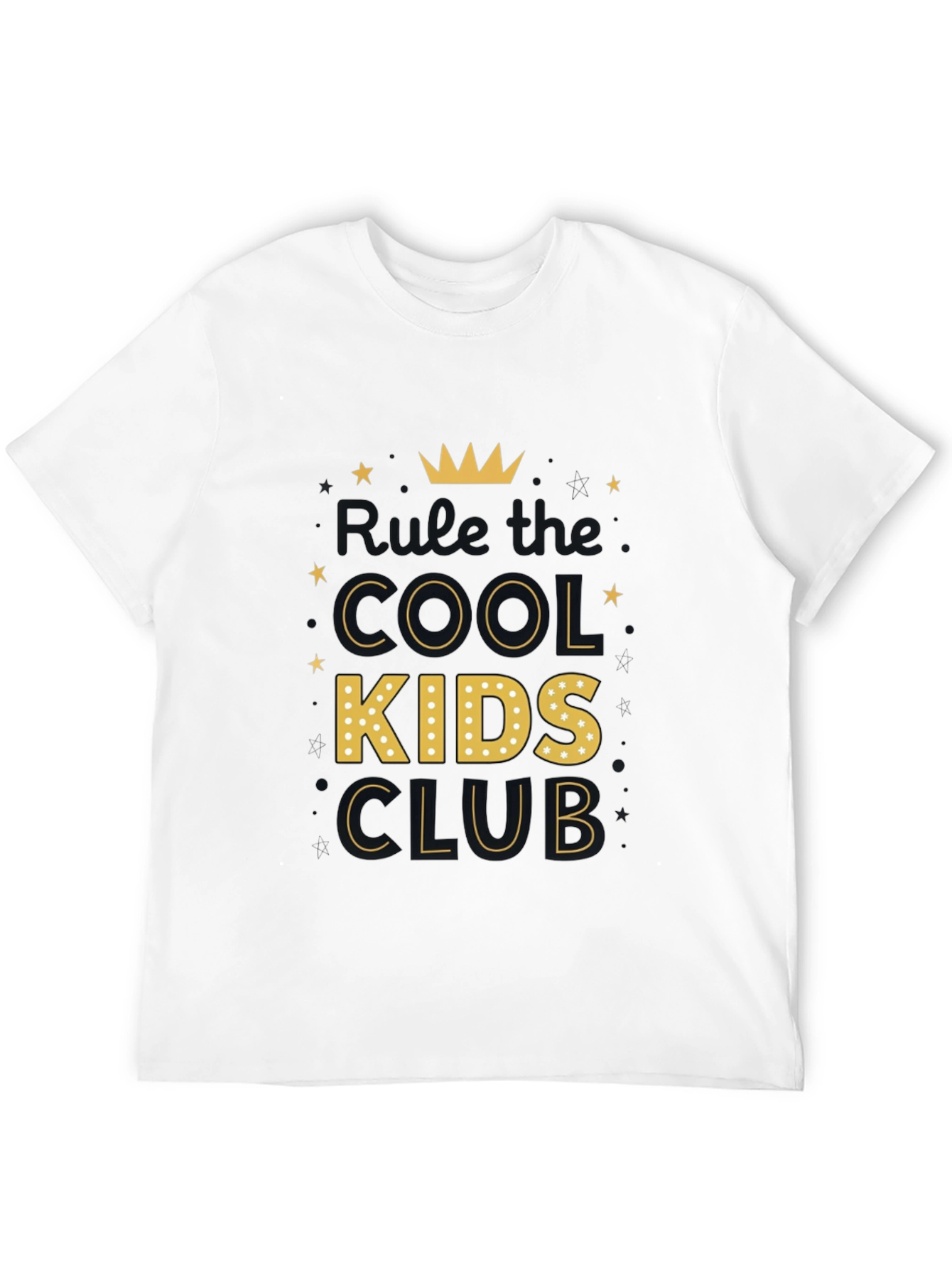Cool Kids Club Black Graphic Tee