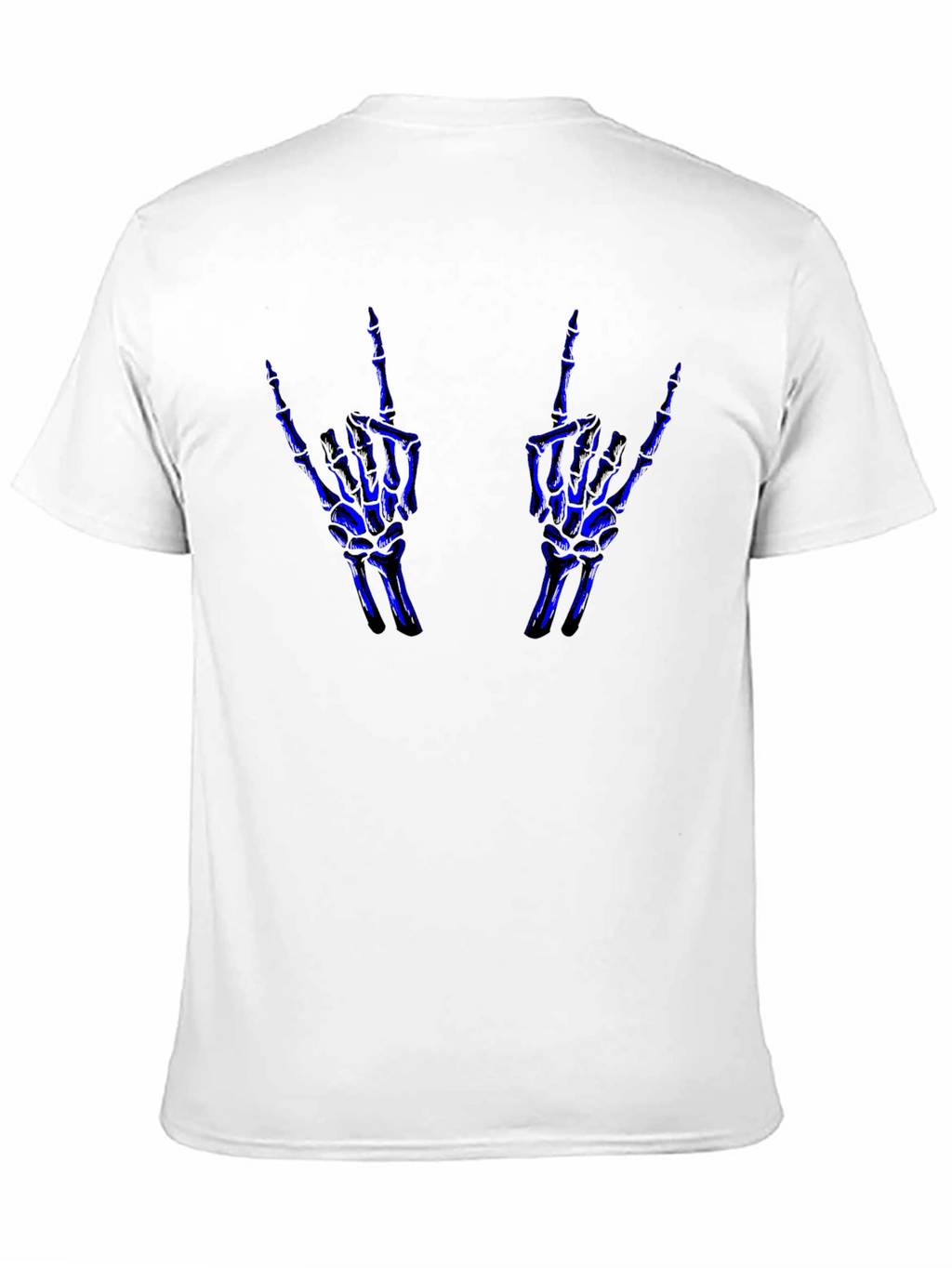 Rock On Skeleton Hand Graphic Tee