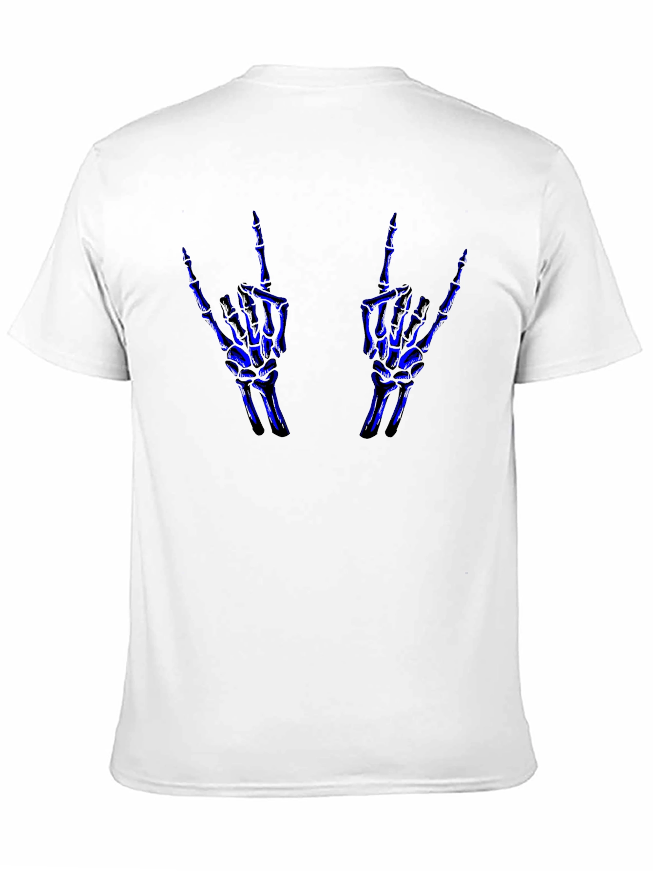 Rock On Skeleton Hand Graphic Tee