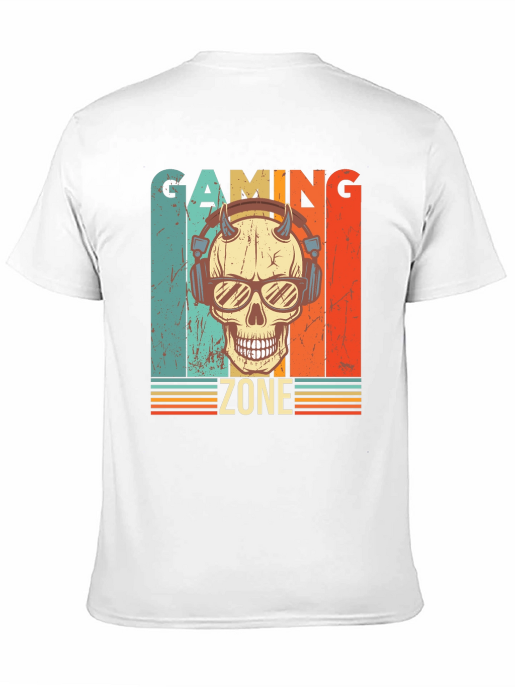 Gaming Zone Skull Graphic Tee