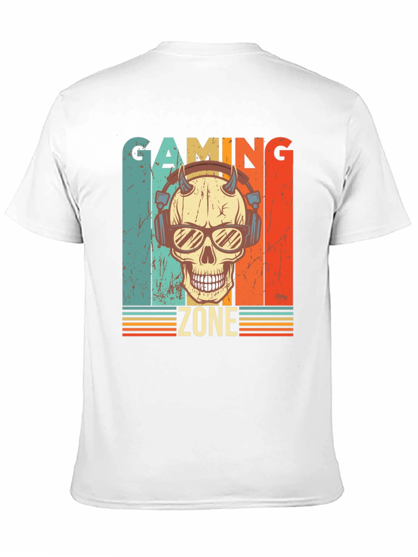 Gaming Zone Skull Graphic Tee
