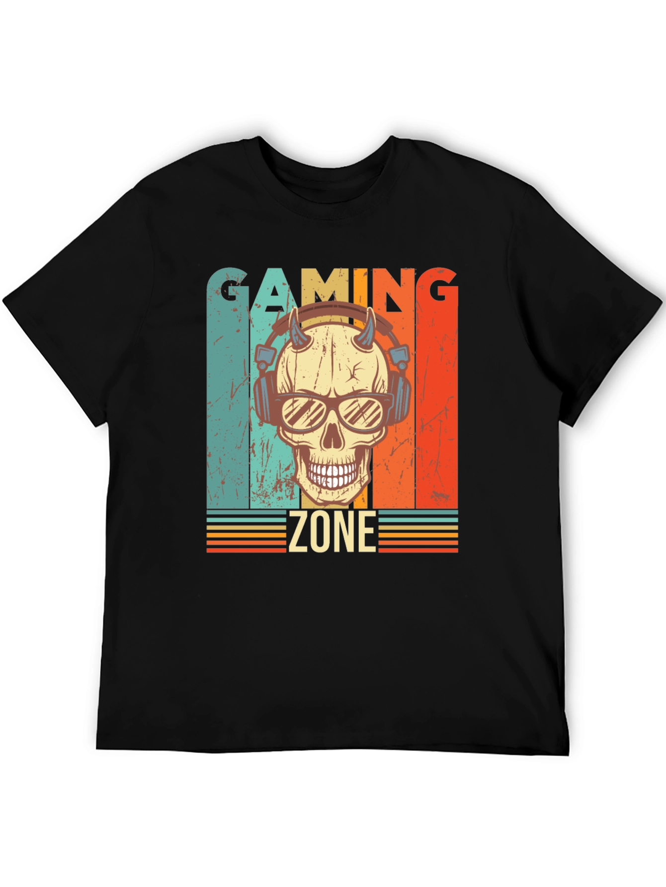 Gaming Zone Skull Graphic Tee
