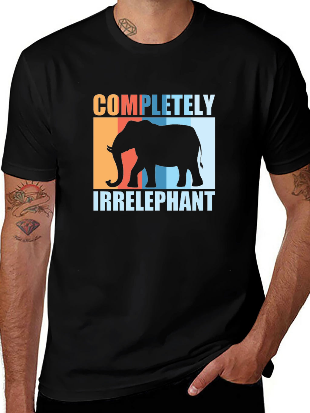 Irrelephant T-Shirt - Funny Elephant Graphic Tee