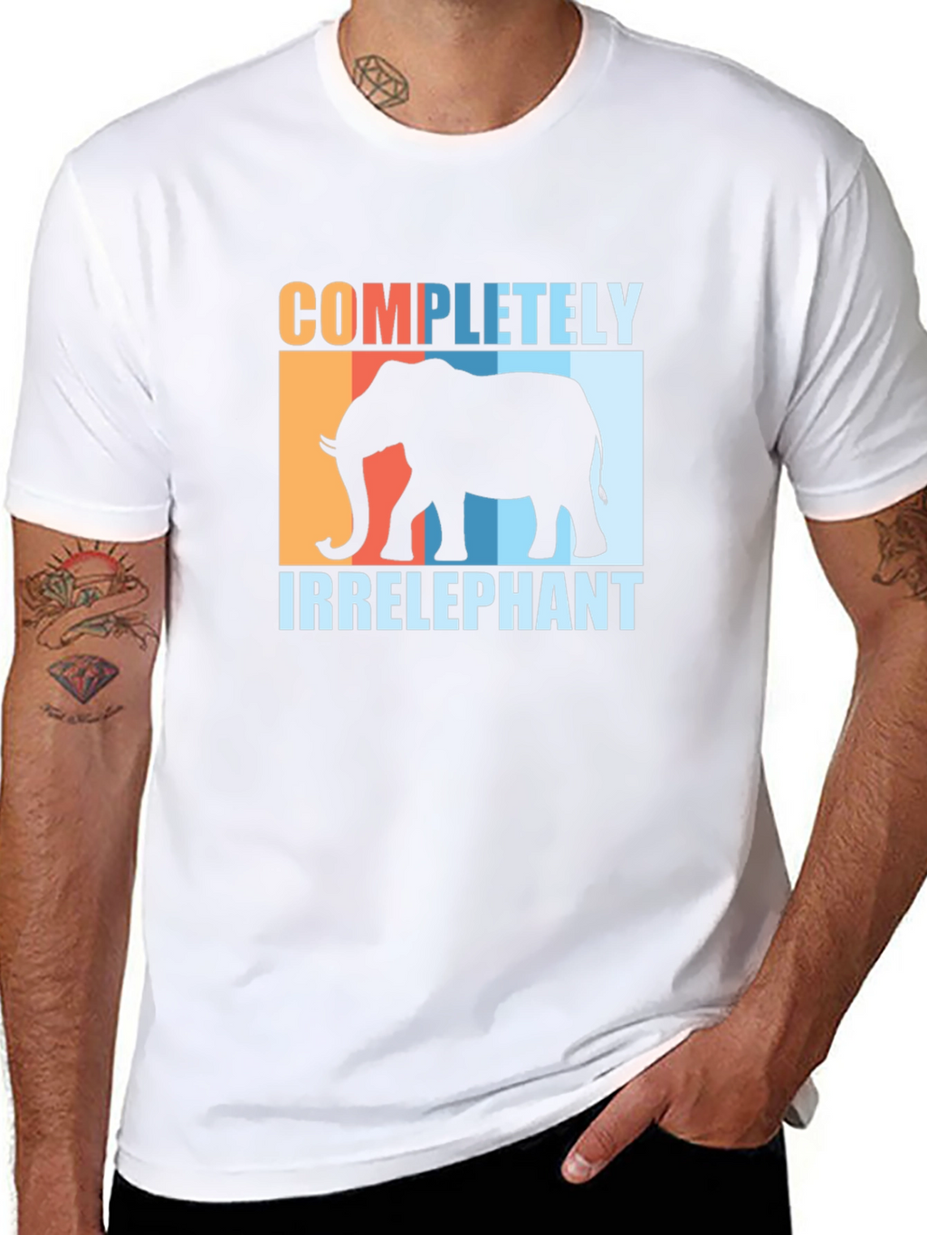 Irrelephant T-Shirt - Funny Elephant Graphic Tee