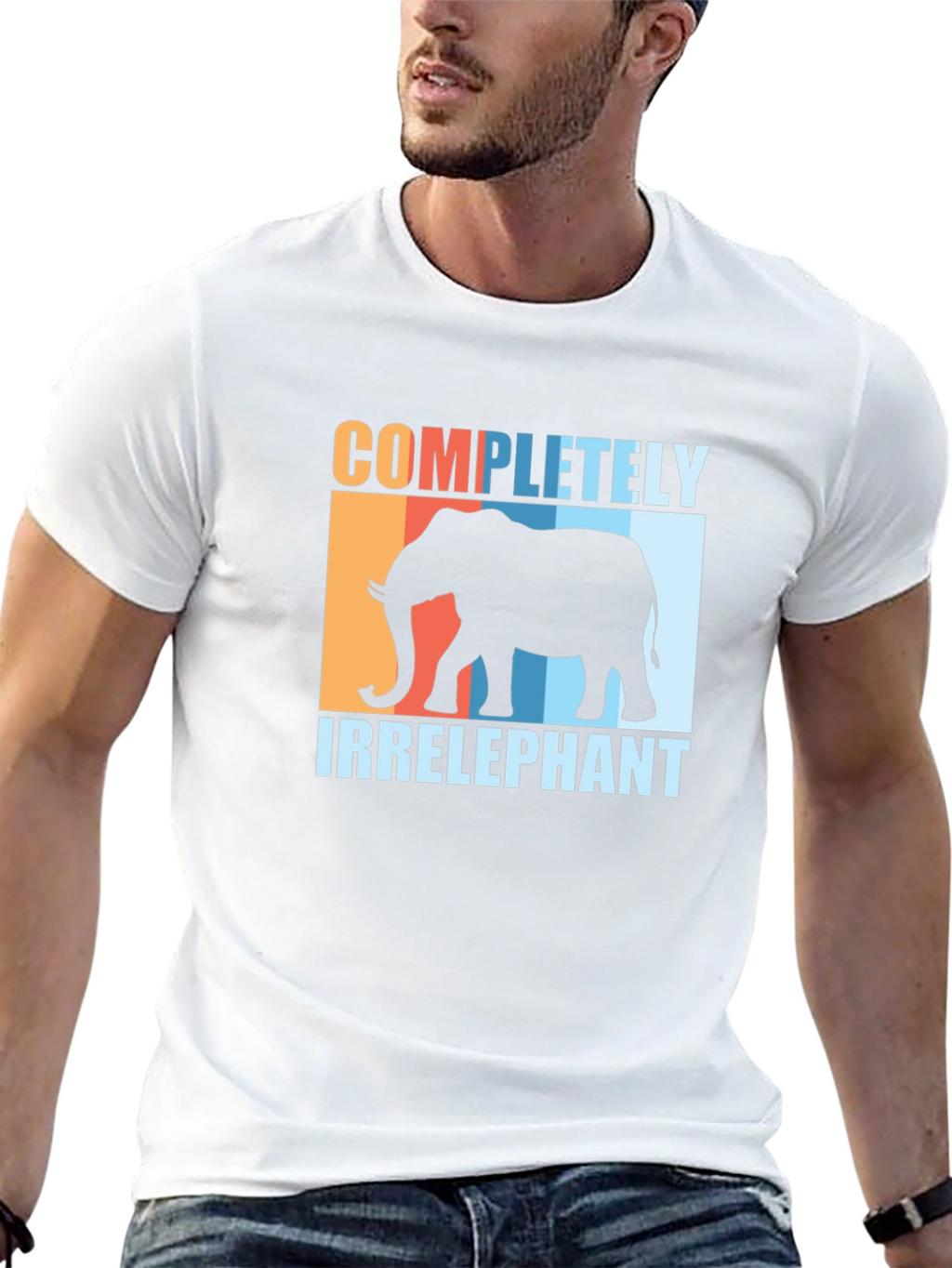 Irrelephant T-Shirt - Funny Elephant Graphic Tee