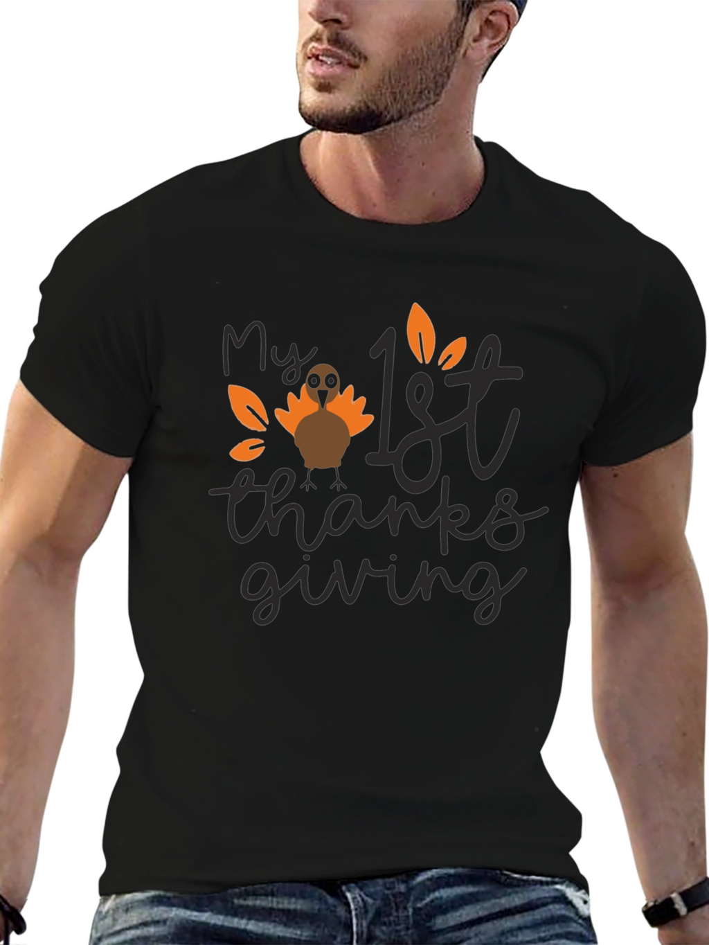 My First Thanksgiving Turkey Graphic T-Shirt