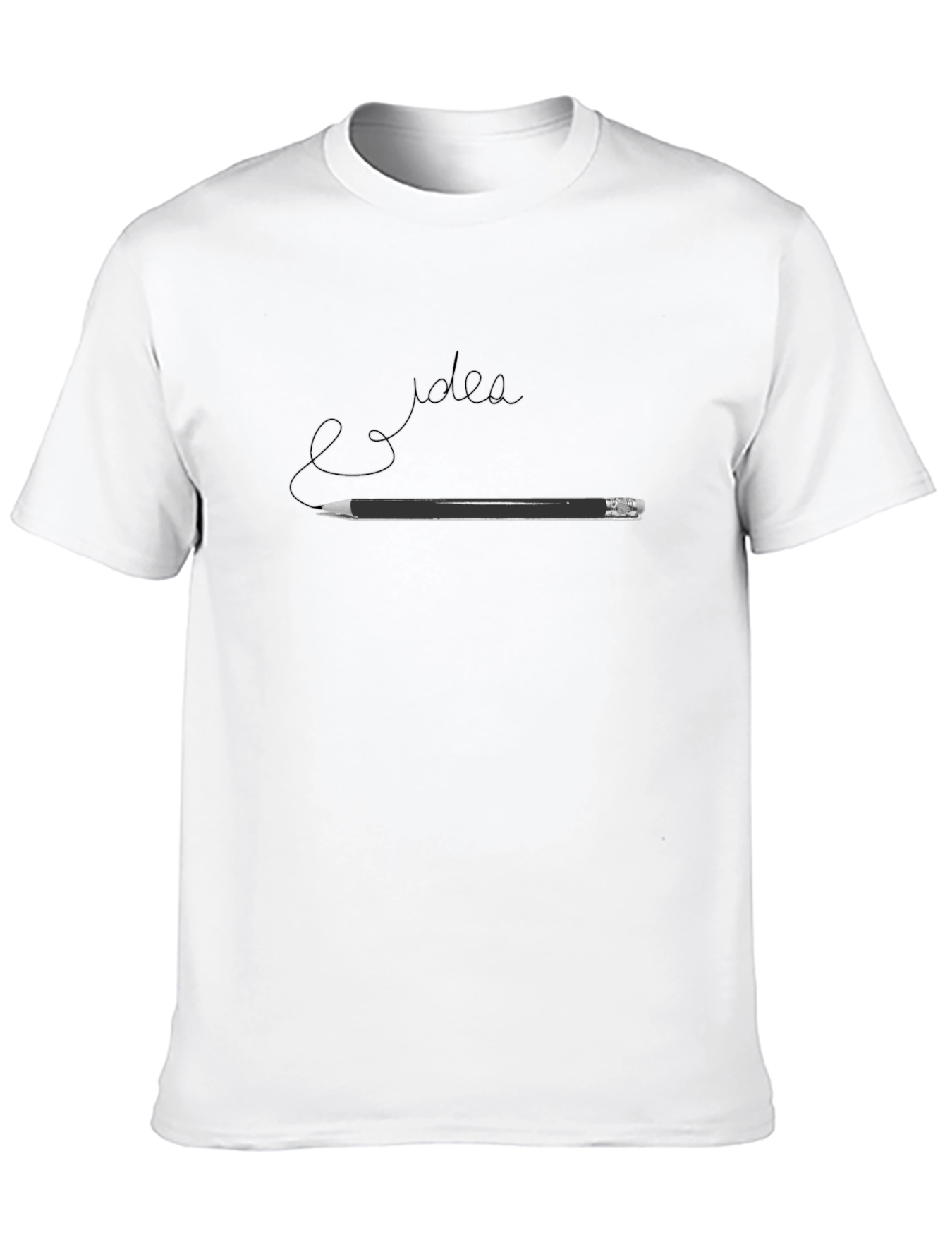 Idea Pencil Graphic Tee - Creative Inspiration
