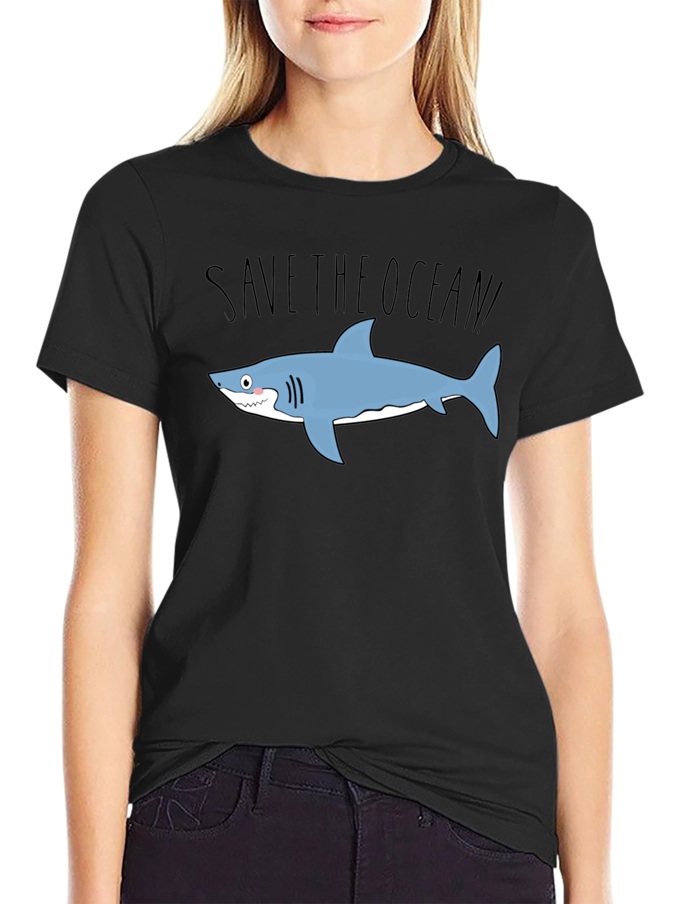 Save the Ocean Graphic T-Shirt