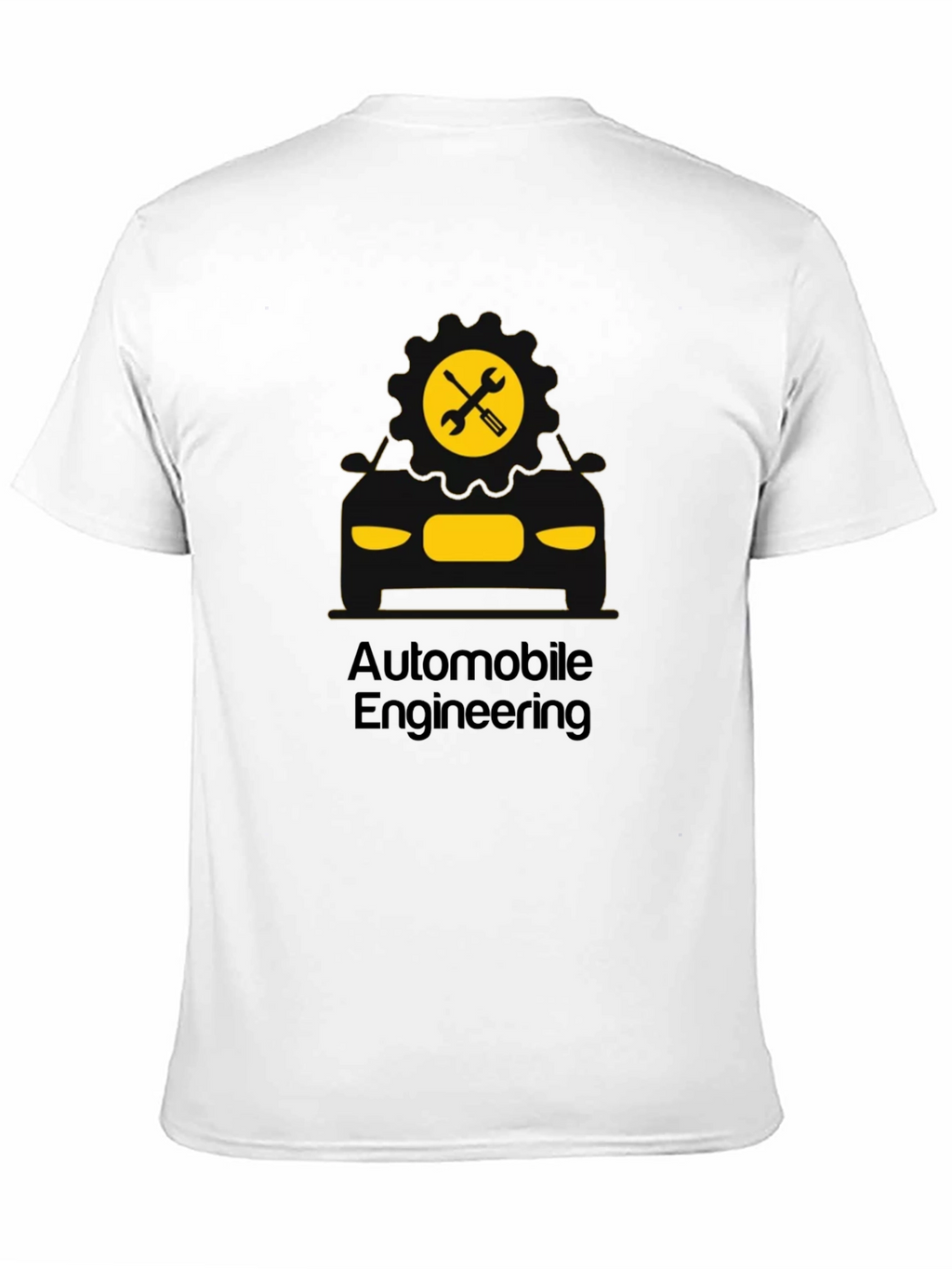 Automobile Engineering T-Shirt - Black Graphic Tee