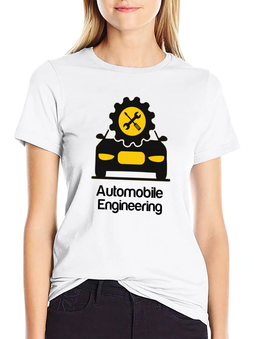 Automobile Engineering T-Shirt - Black Graphic Tee