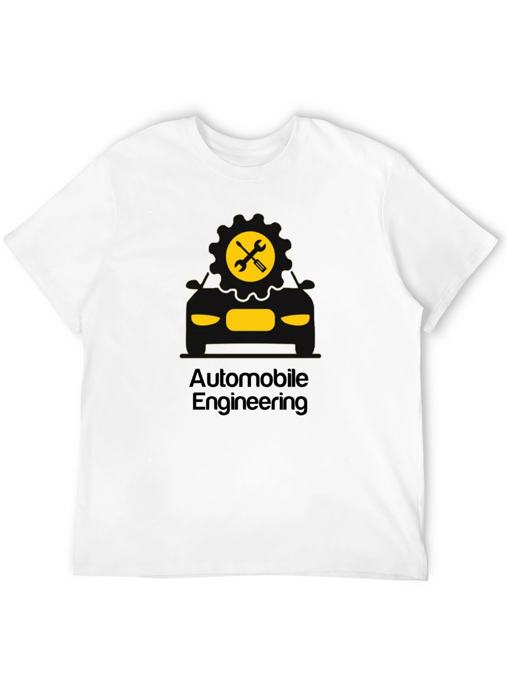 Automobile Engineering T-Shirt - Black Graphic Tee