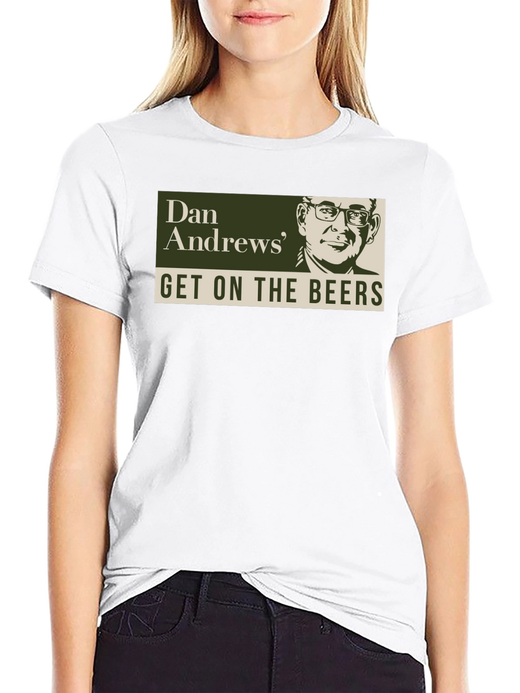 Dan Andrews Get On The Beers Graphic T-Shirt
