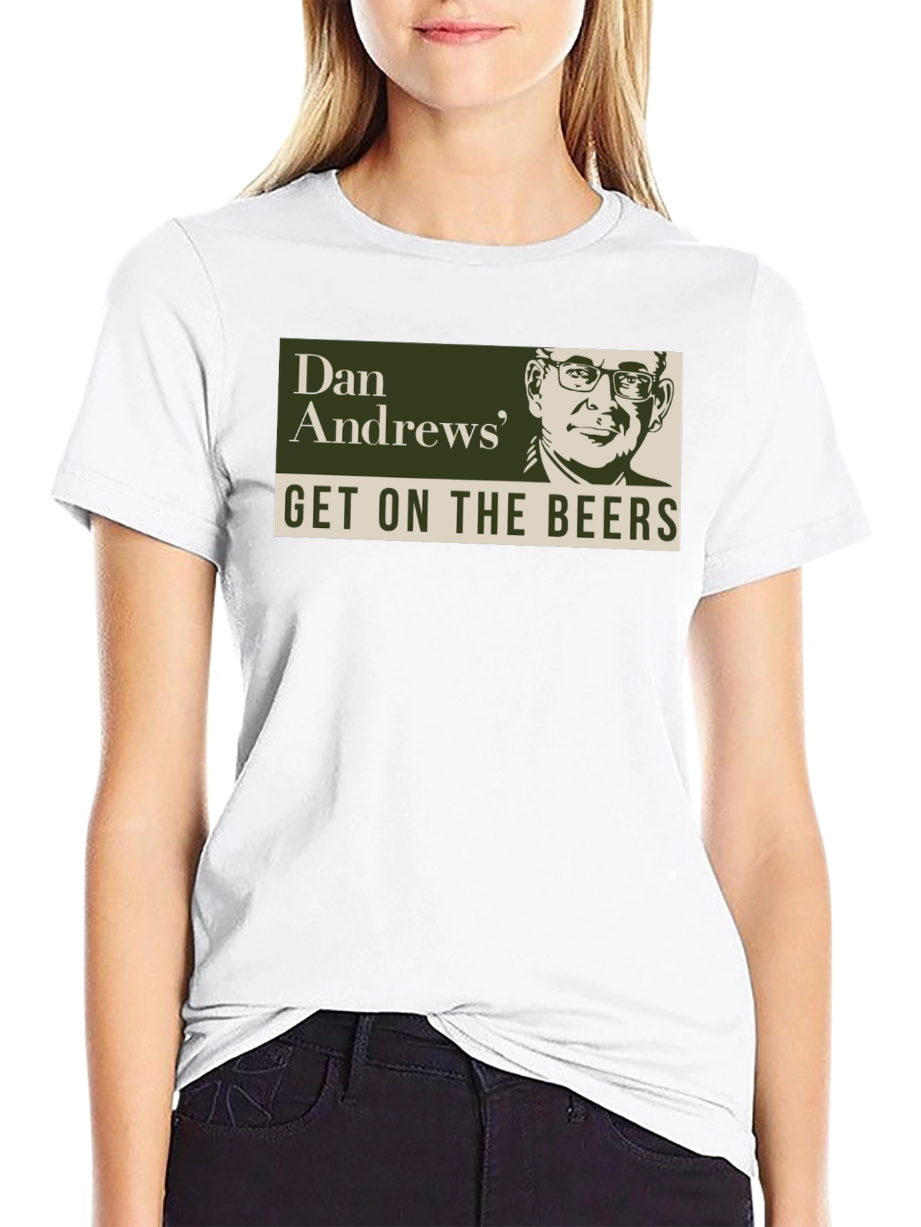 Dan Andrews Get On The Beers Graphic T-Shirt