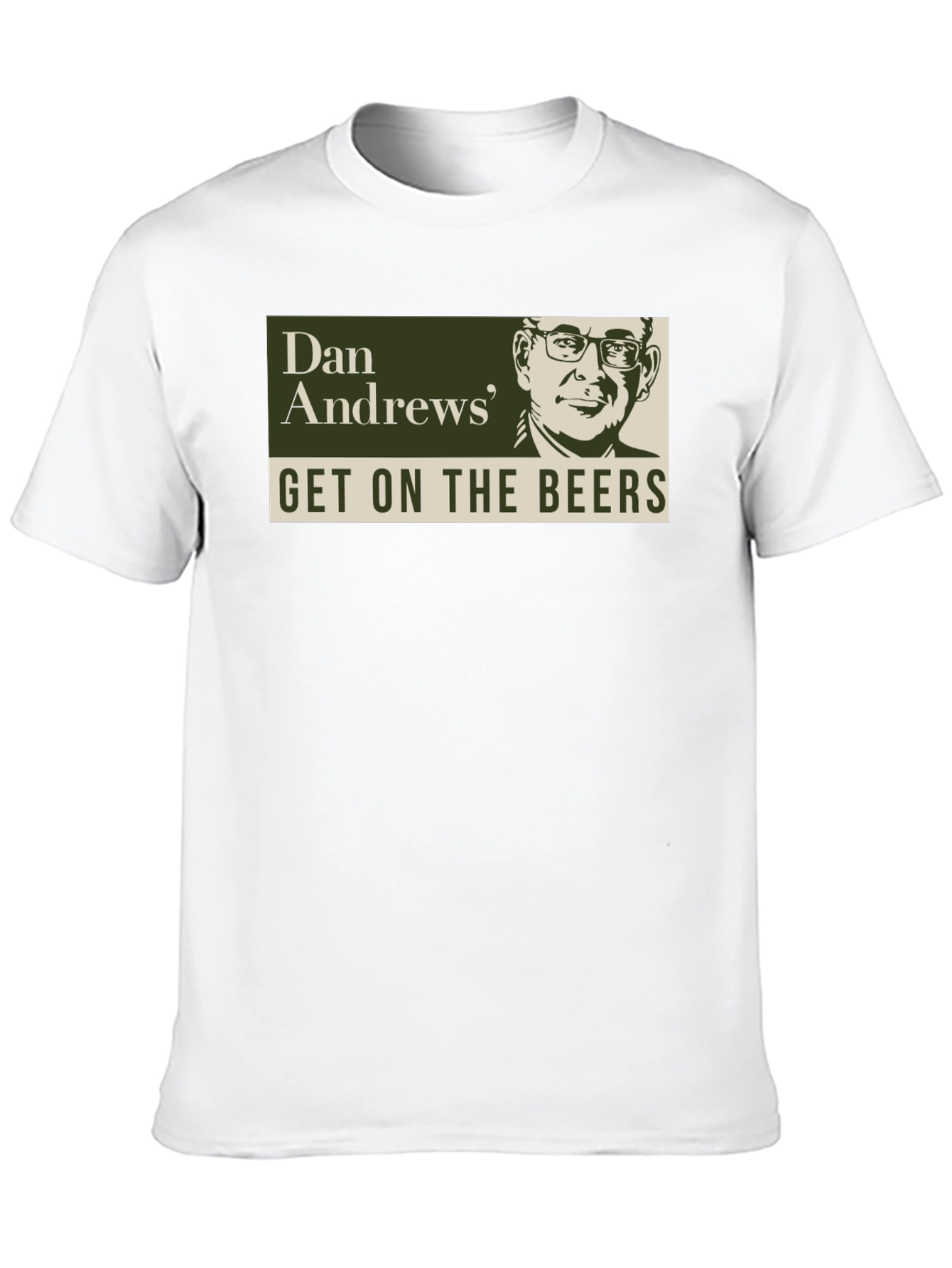 Dan Andrews Get On The Beers Graphic T-Shirt
