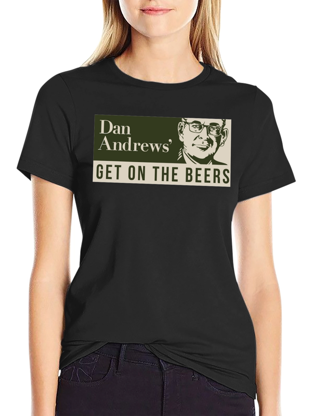 Dan Andrews Get On The Beers Graphic T-Shirt