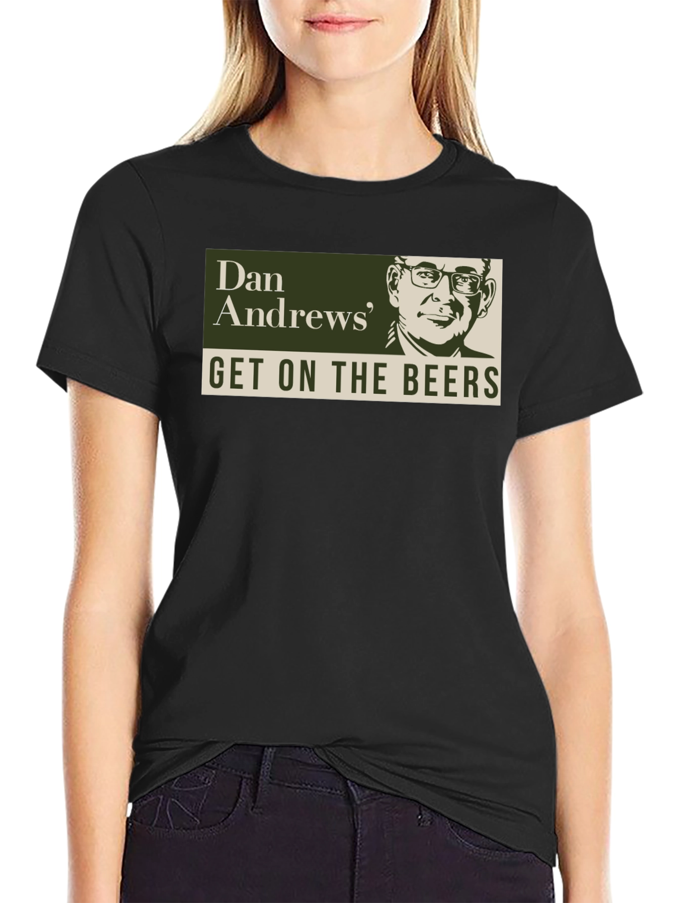 Dan Andrews Get On The Beers Graphic T-Shirt