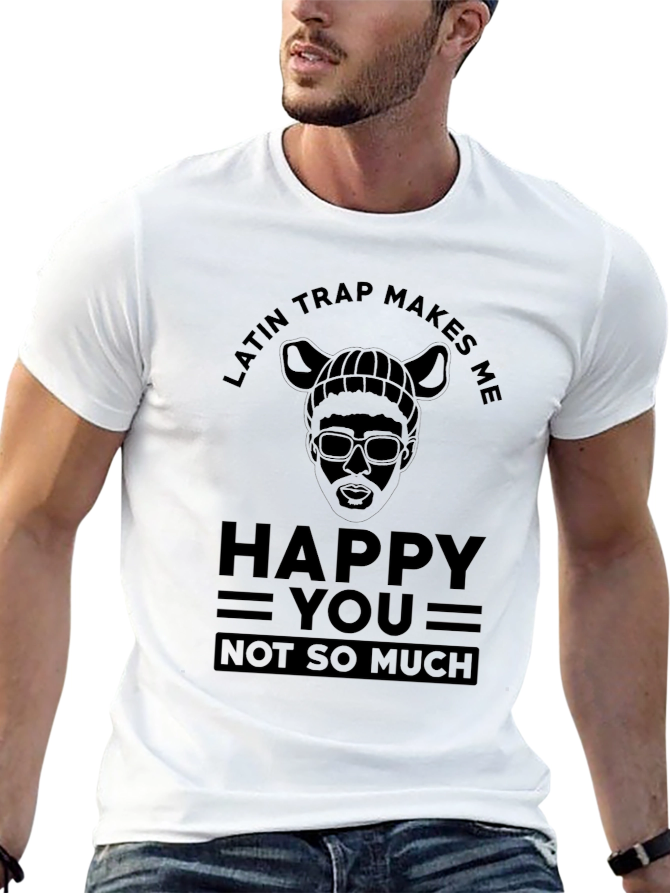 Latin Trap Makes Me Happy T-Shirt