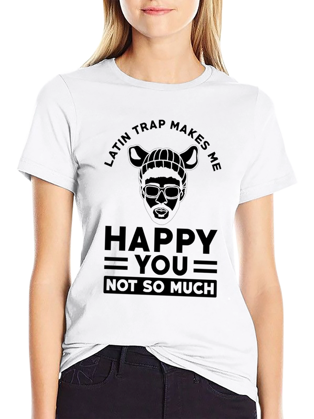 Latin Trap Makes Me Happy T-Shirt