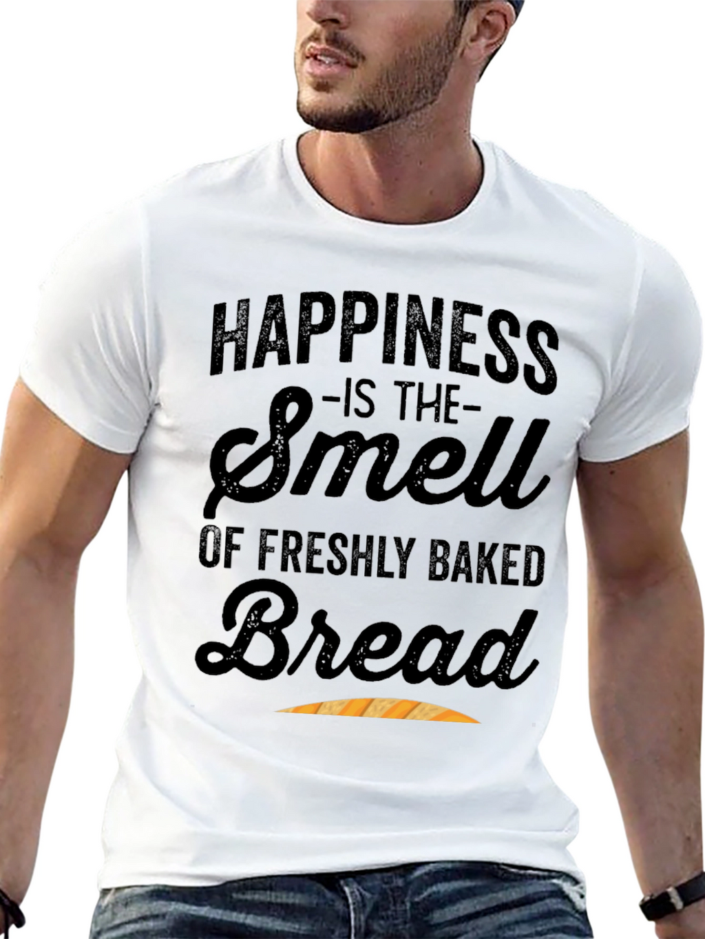 Happiness Is Fresh Bread T-Shirt