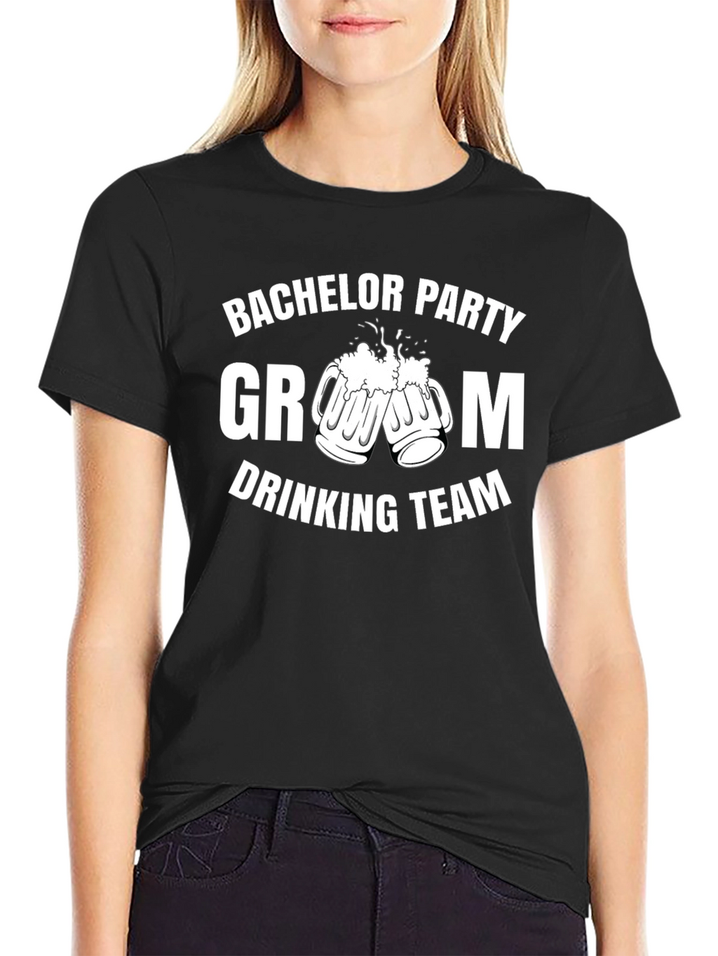 Bachelor Party Groom Drinking Team T-Shirt