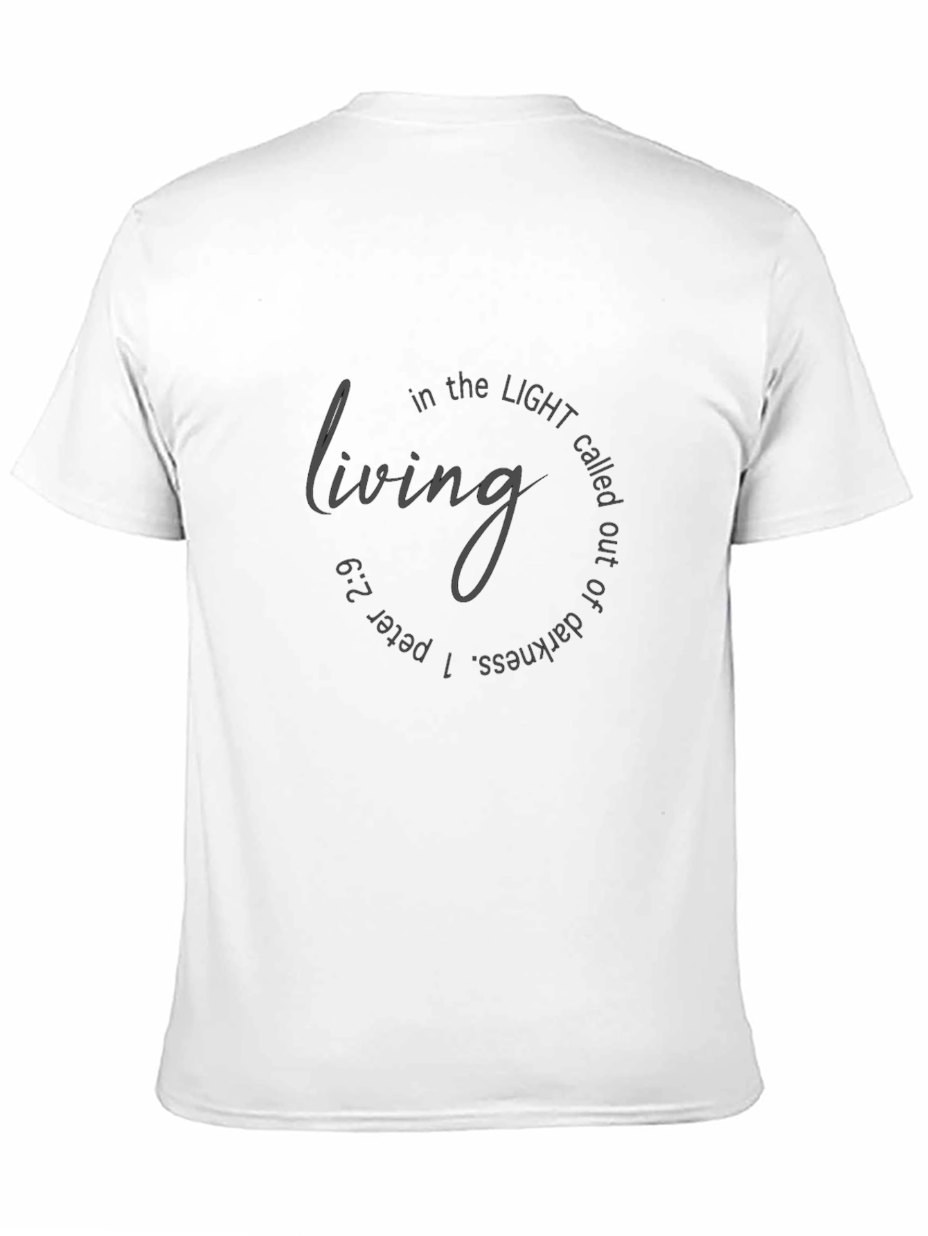 Living in the Light Christian T-Shirt