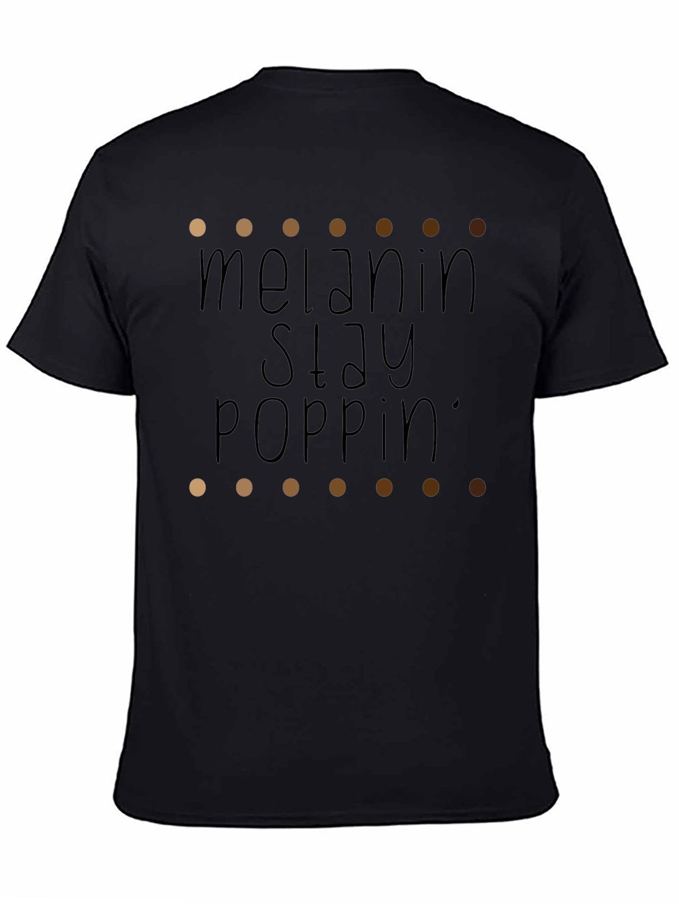 Melanin Stay Poppin Graphic Tee