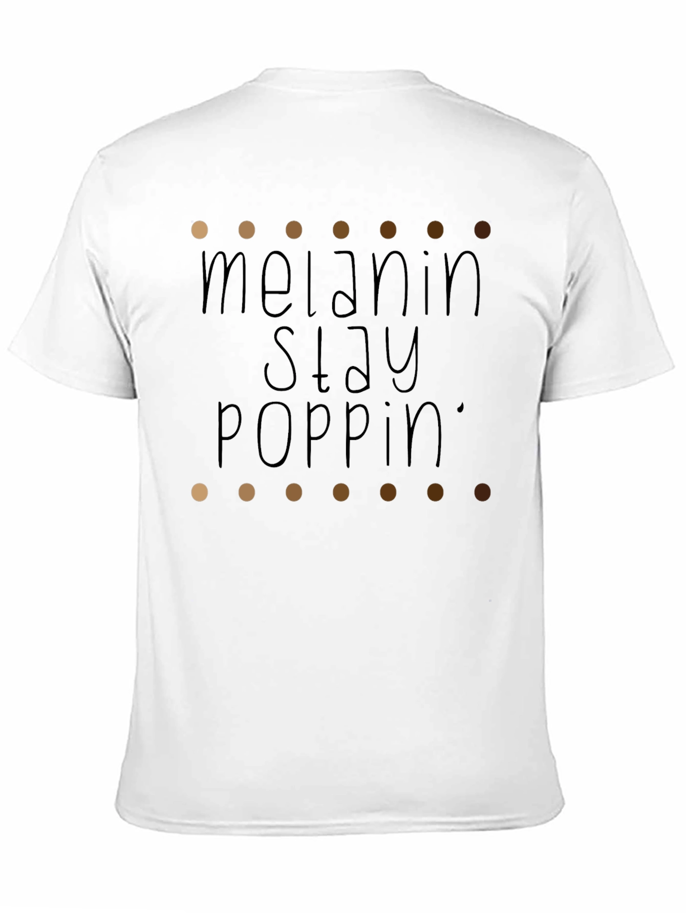 Melanin Stay Poppin Graphic Tee