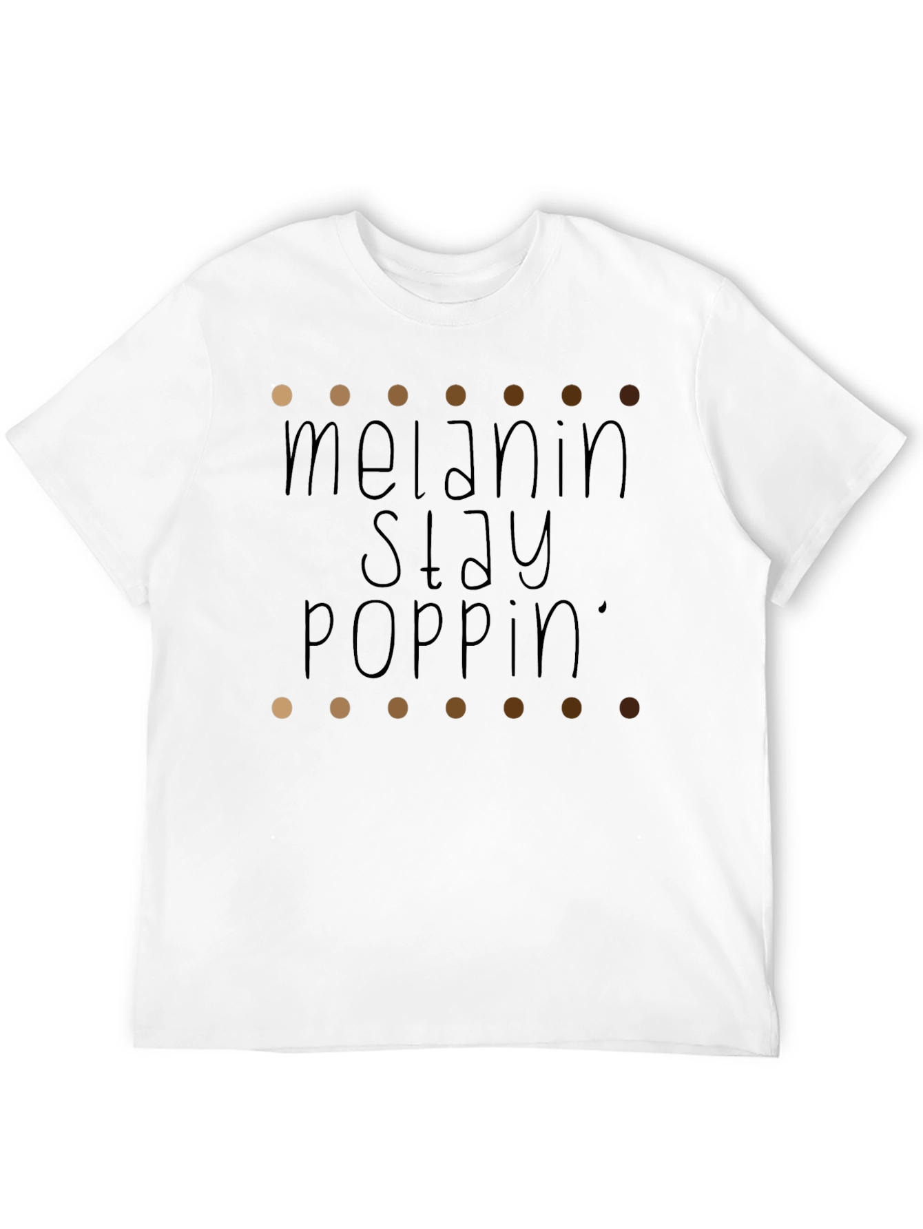 Melanin Stay Poppin Graphic Tee