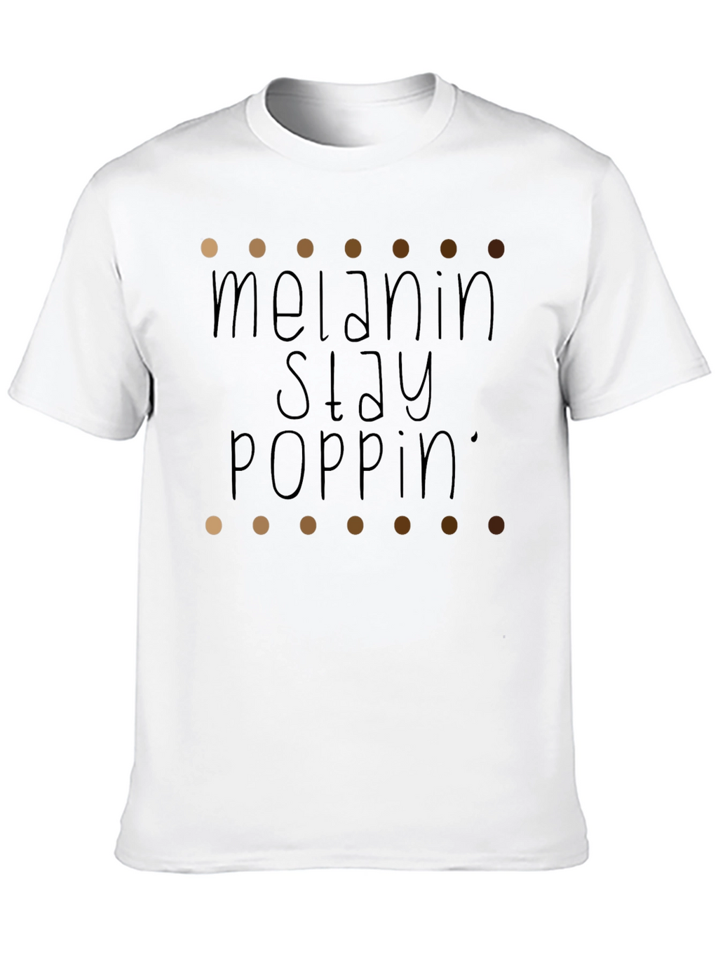 Melanin Stay Poppin Graphic Tee