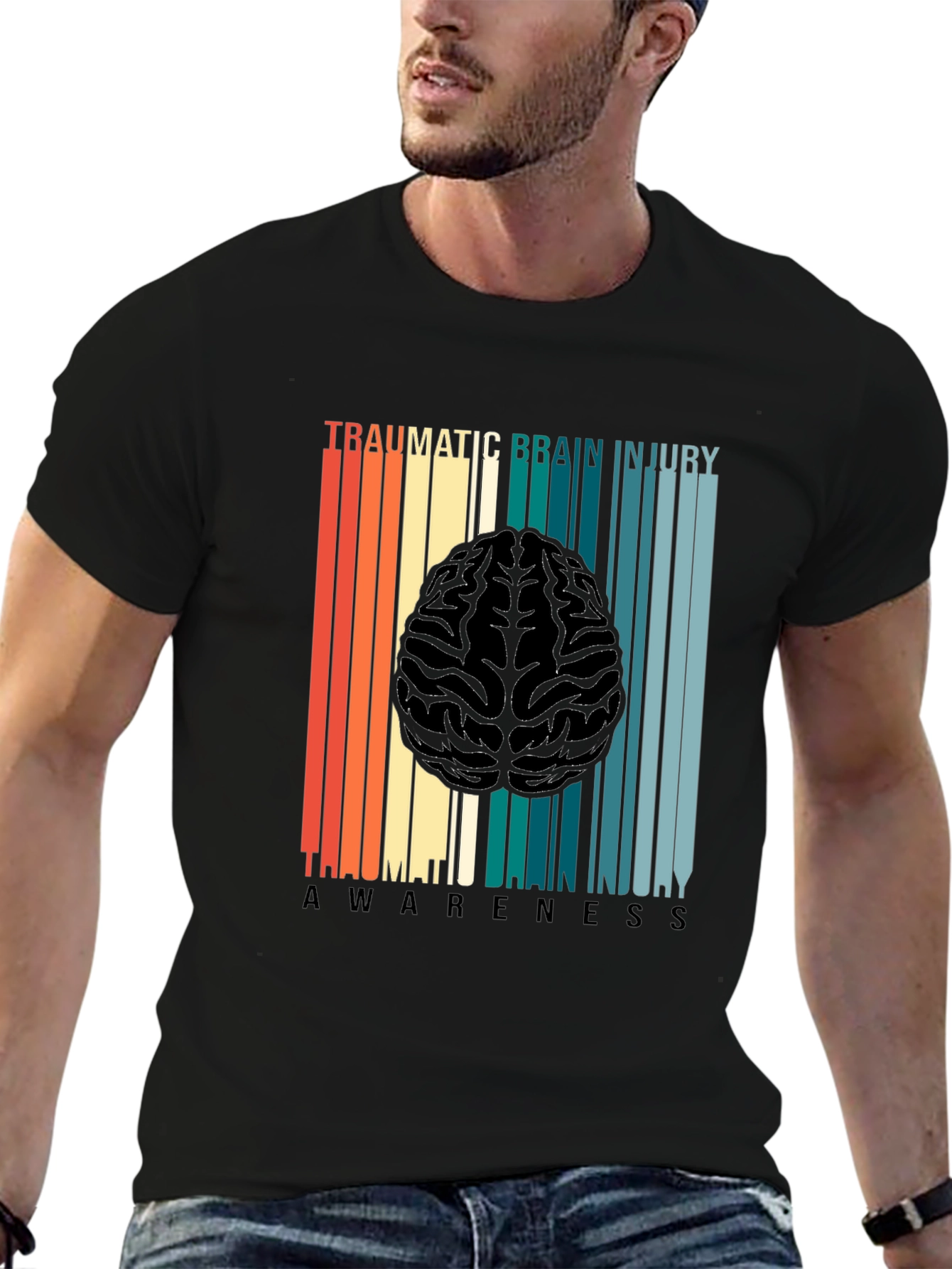 TBI Awareness T-Shirt: Traumatic Brain Injury Support