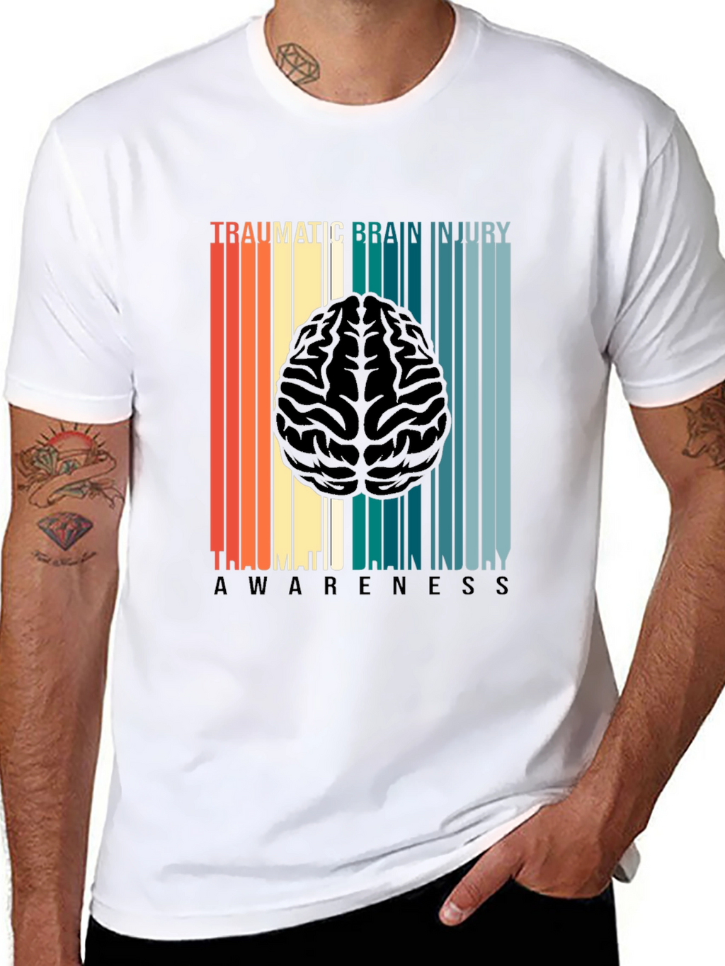 TBI Awareness T-Shirt: Traumatic Brain Injury Support