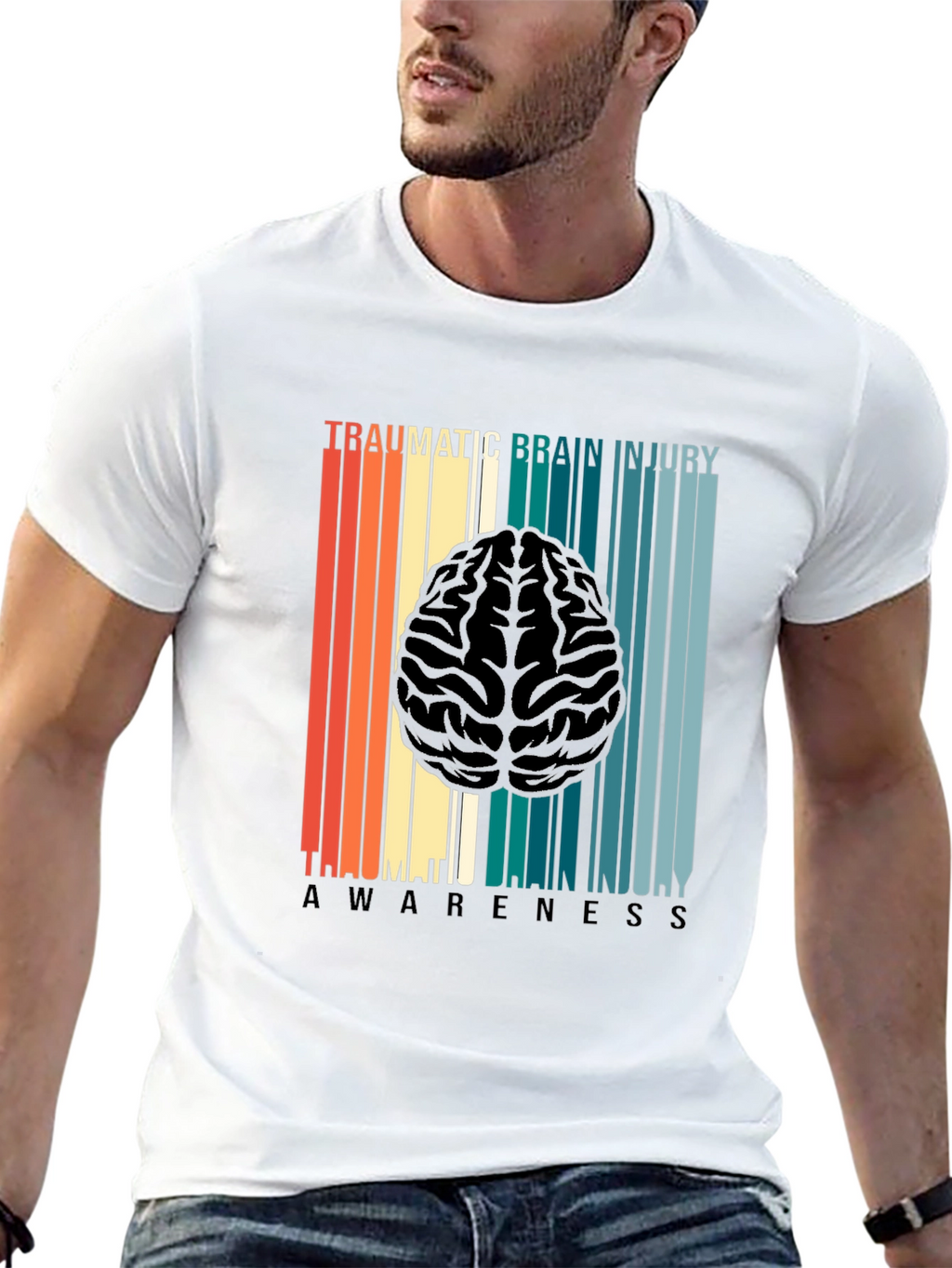 TBI Awareness T-Shirt: Traumatic Brain Injury Support