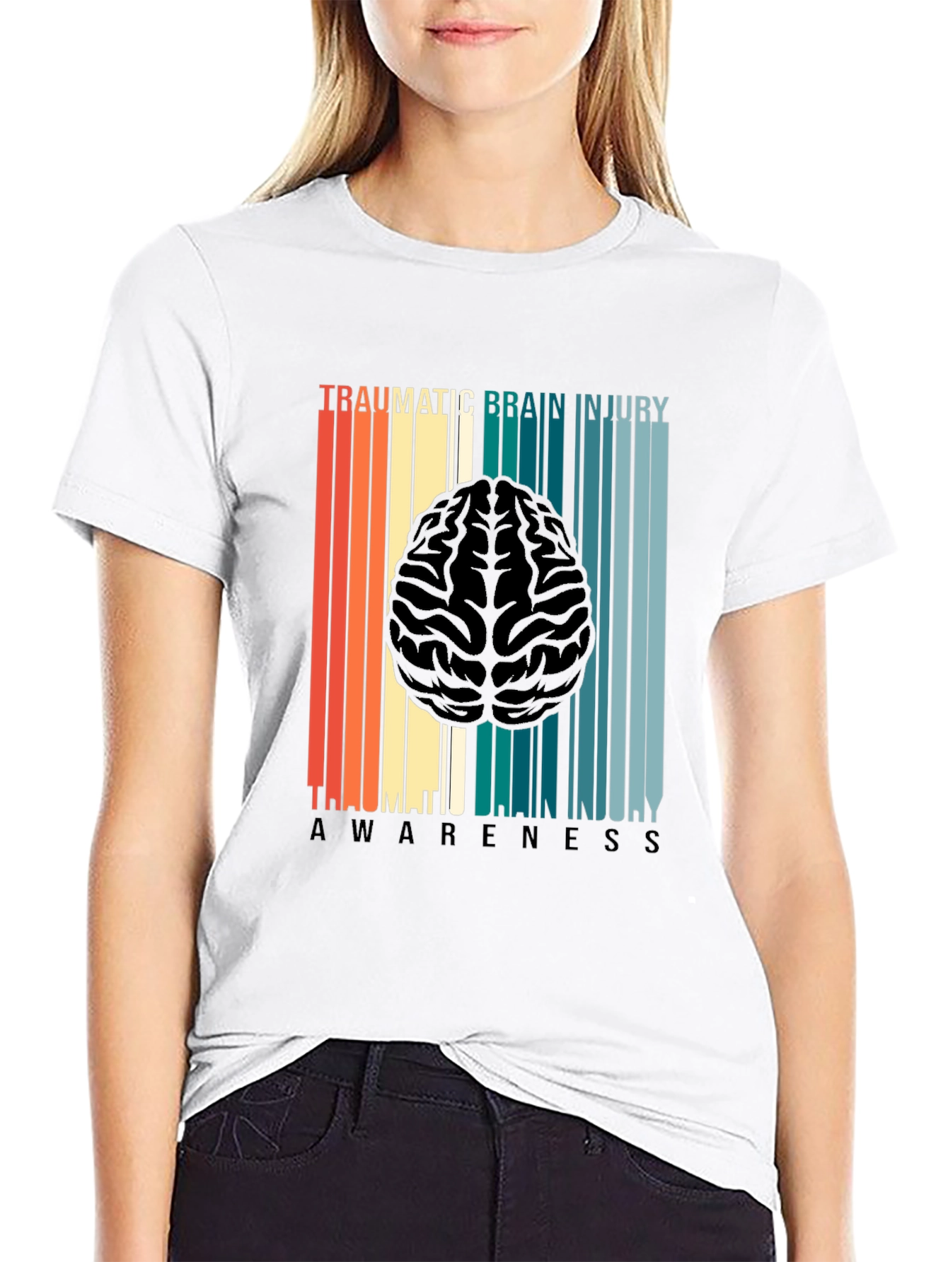 TBI Awareness T-Shirt: Traumatic Brain Injury Support