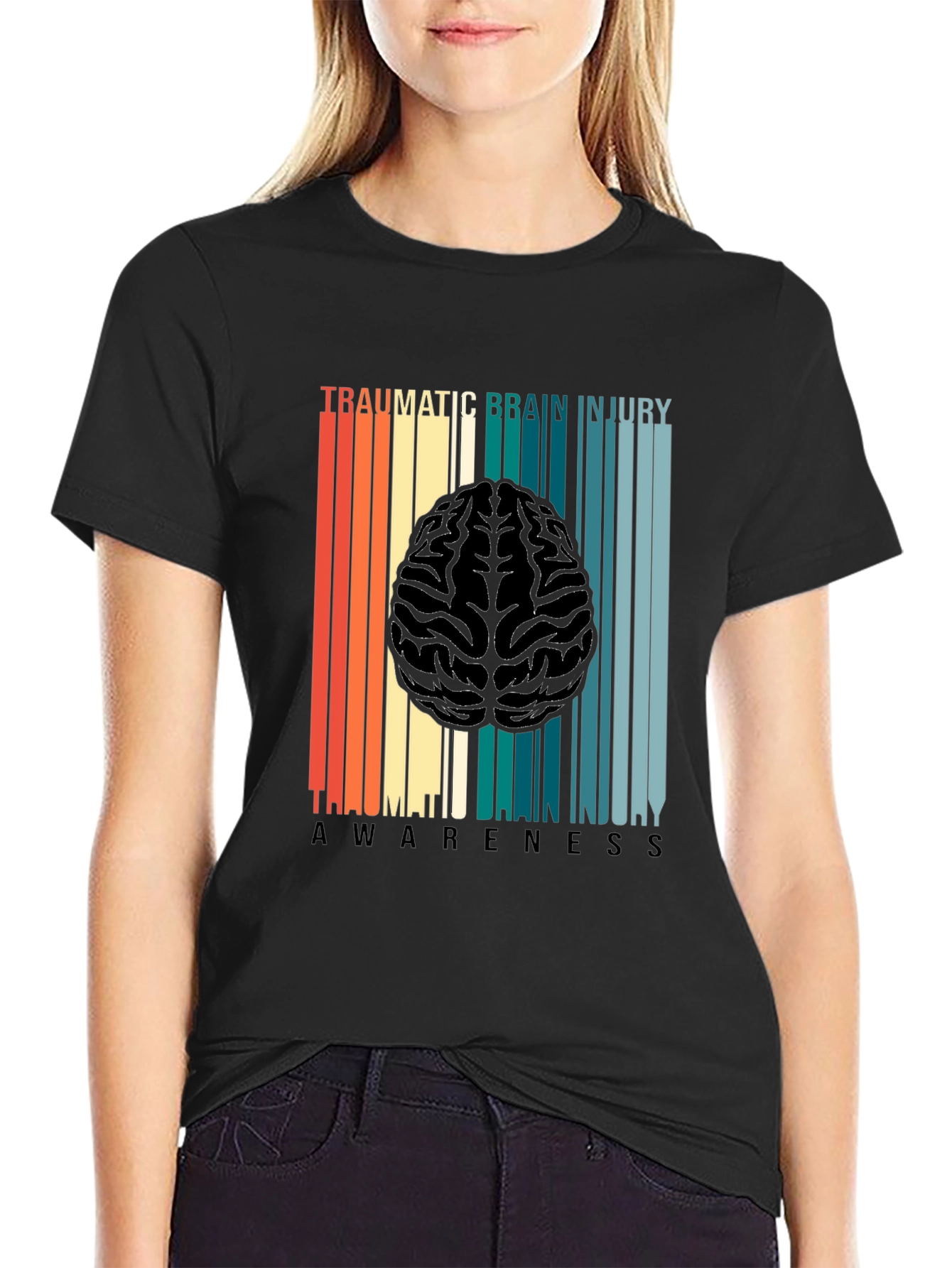 TBI Awareness T-Shirt: Traumatic Brain Injury Support