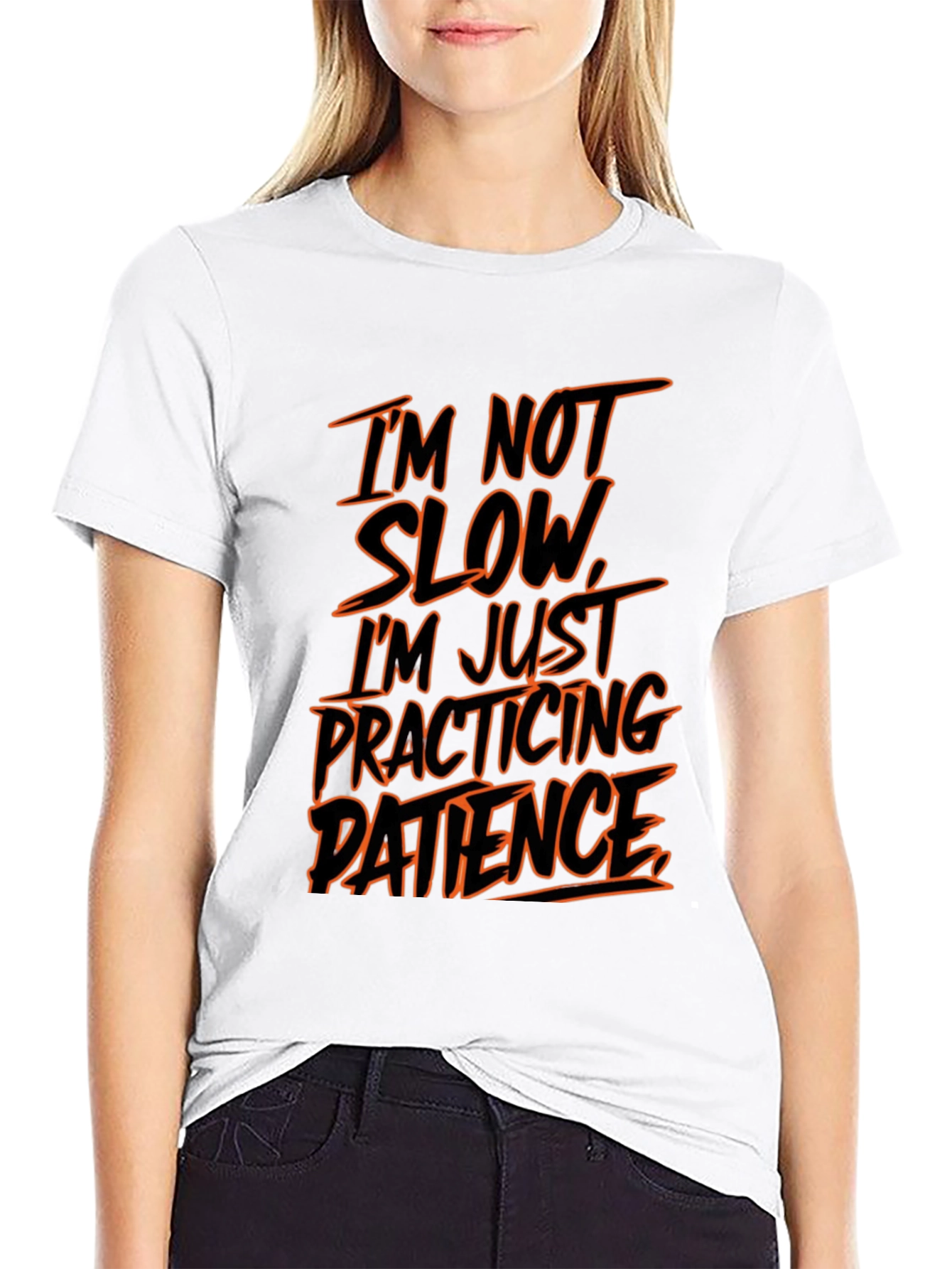 Funny Im Not Slow Graphic T-Shirt