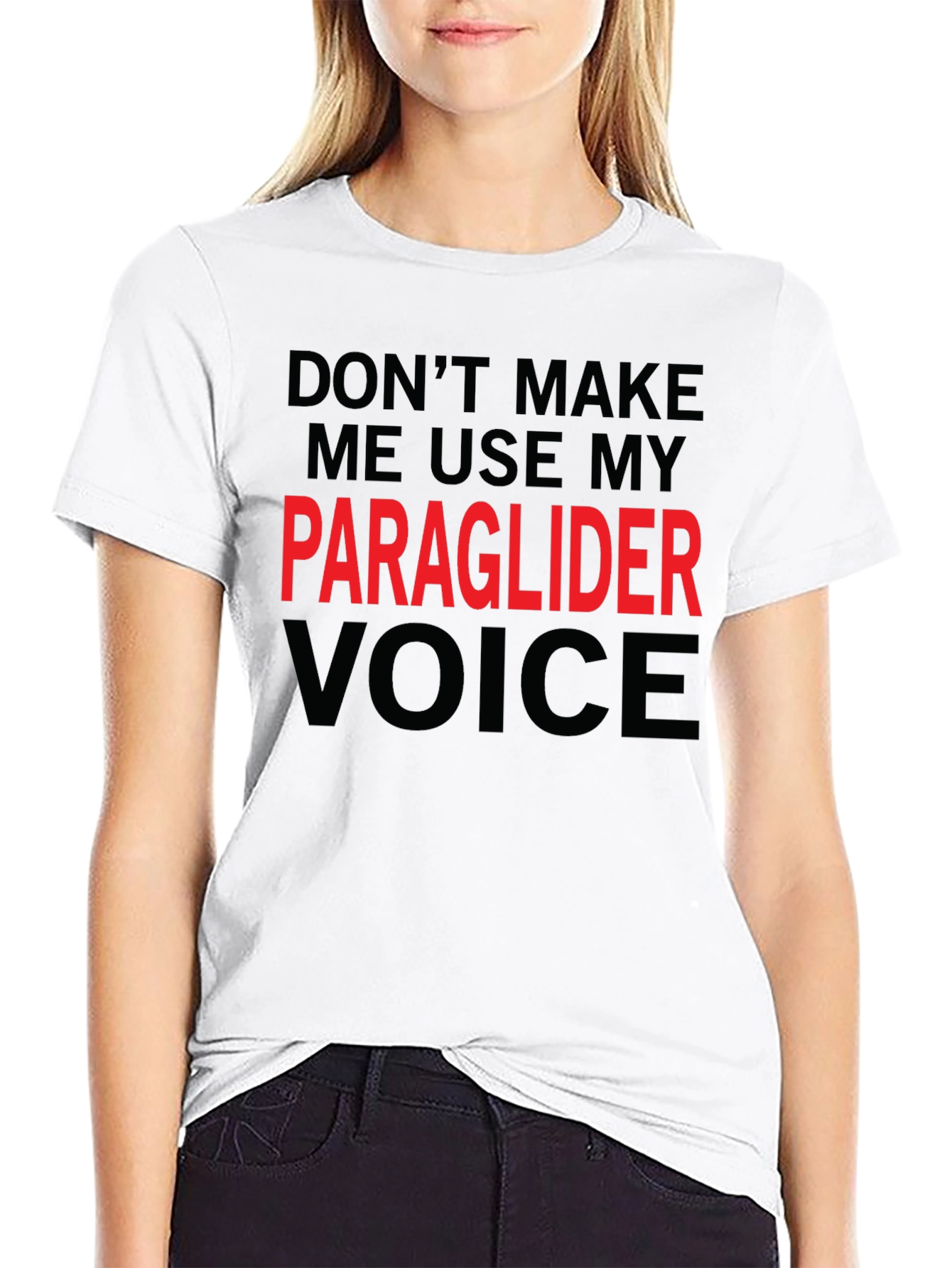 Paraglider Voice T-Shirt - Funny Aviation Tee