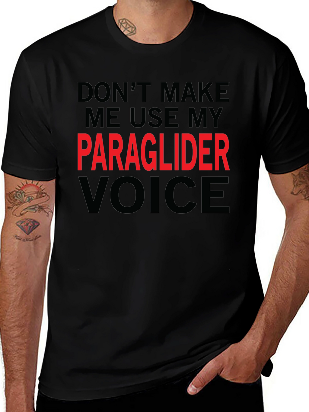 Paraglider Voice T-Shirt - Funny Aviation Tee