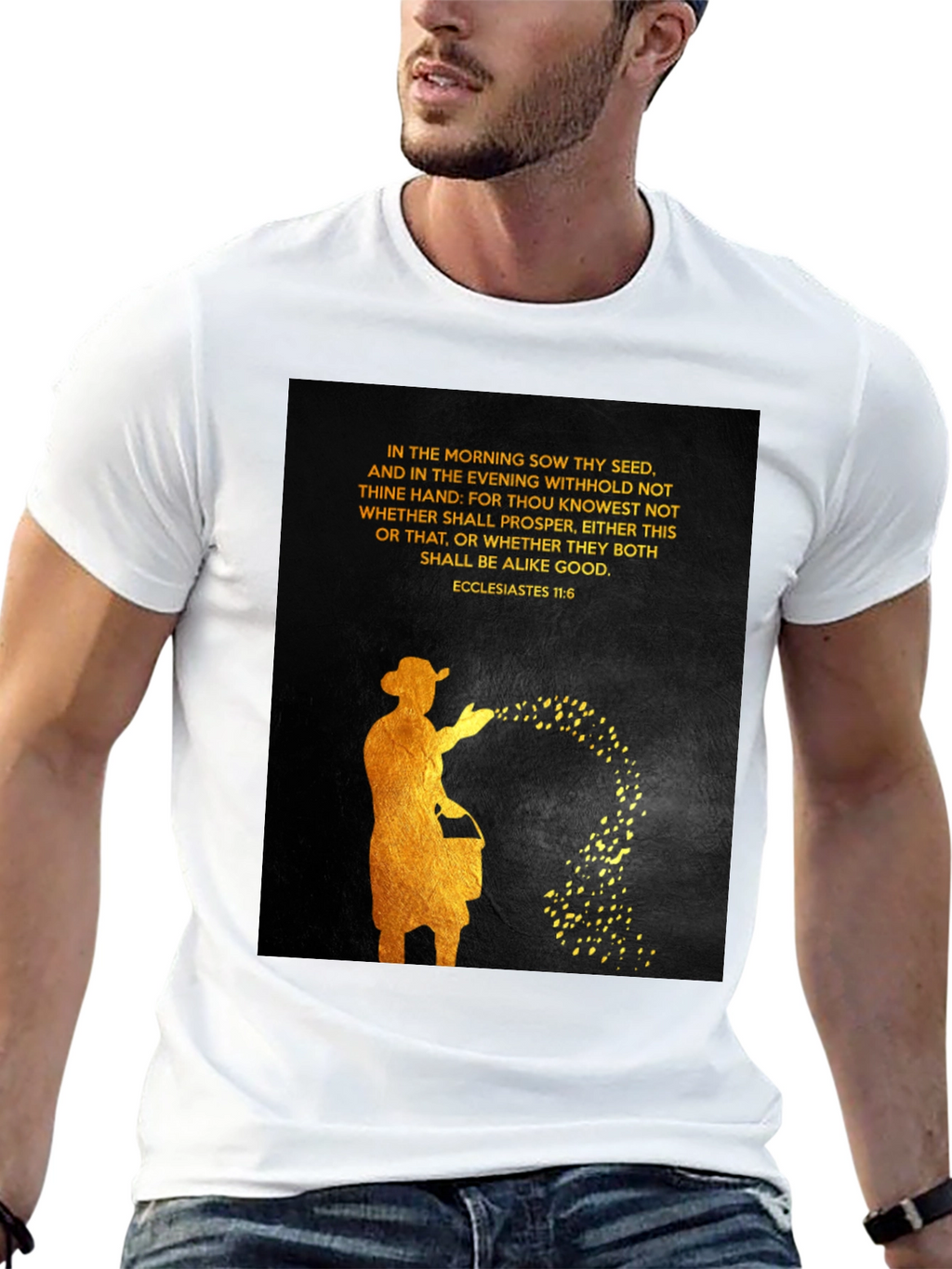 Inspirational Graphic Tee - Sow Thy Seed