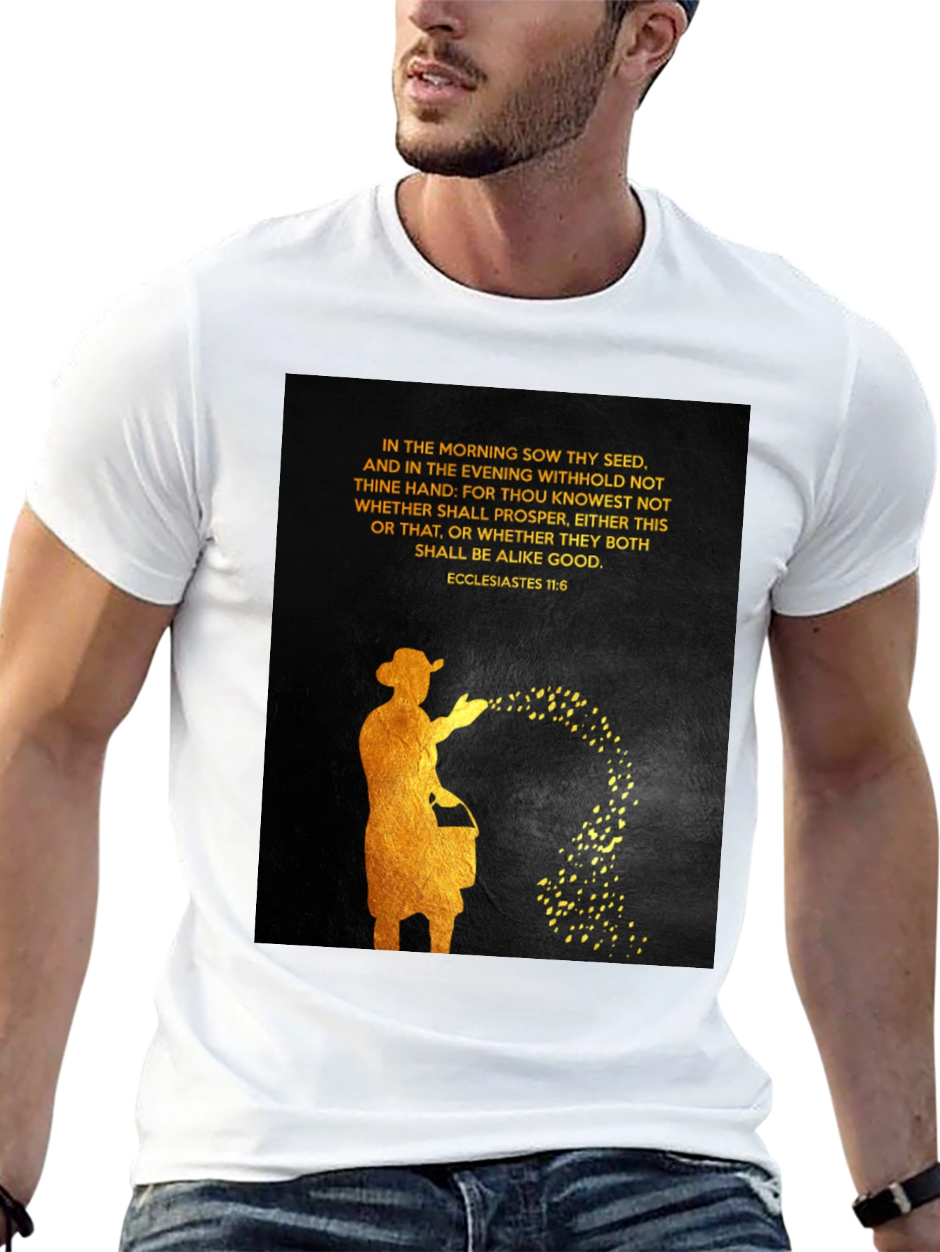 Inspirational Graphic Tee - Sow Thy Seed