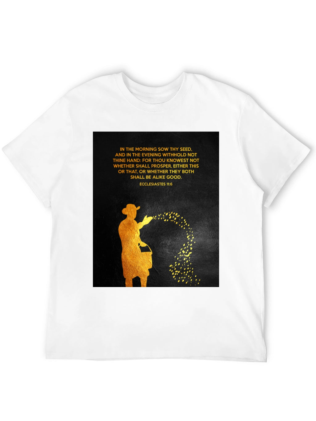 Inspirational Graphic Tee - Sow Thy Seed