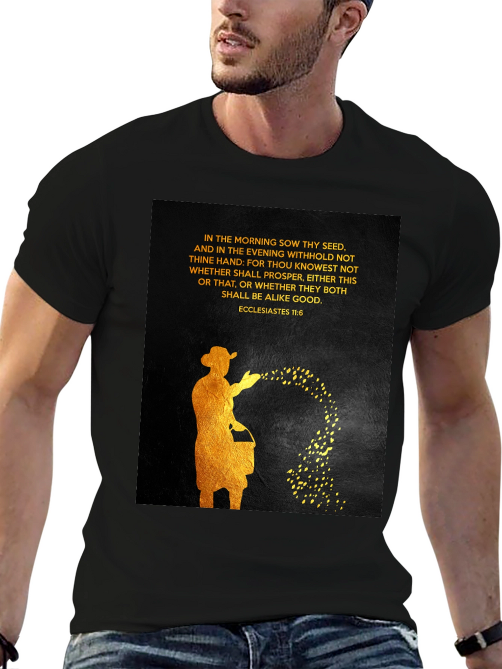 Inspirational Graphic Tee - Sow Thy Seed